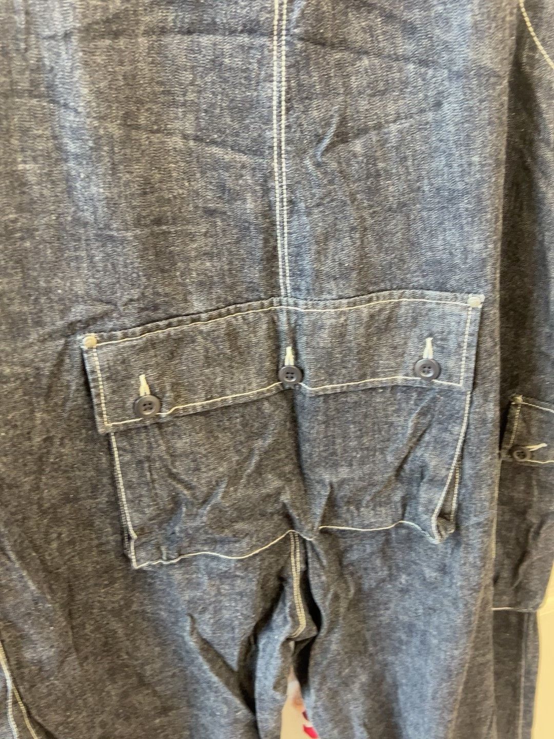Nigel Cabourn Nigel Carbourn Cotton Big Pocket Overalls Size US 34 / EU 50 - 5 Thumbnail