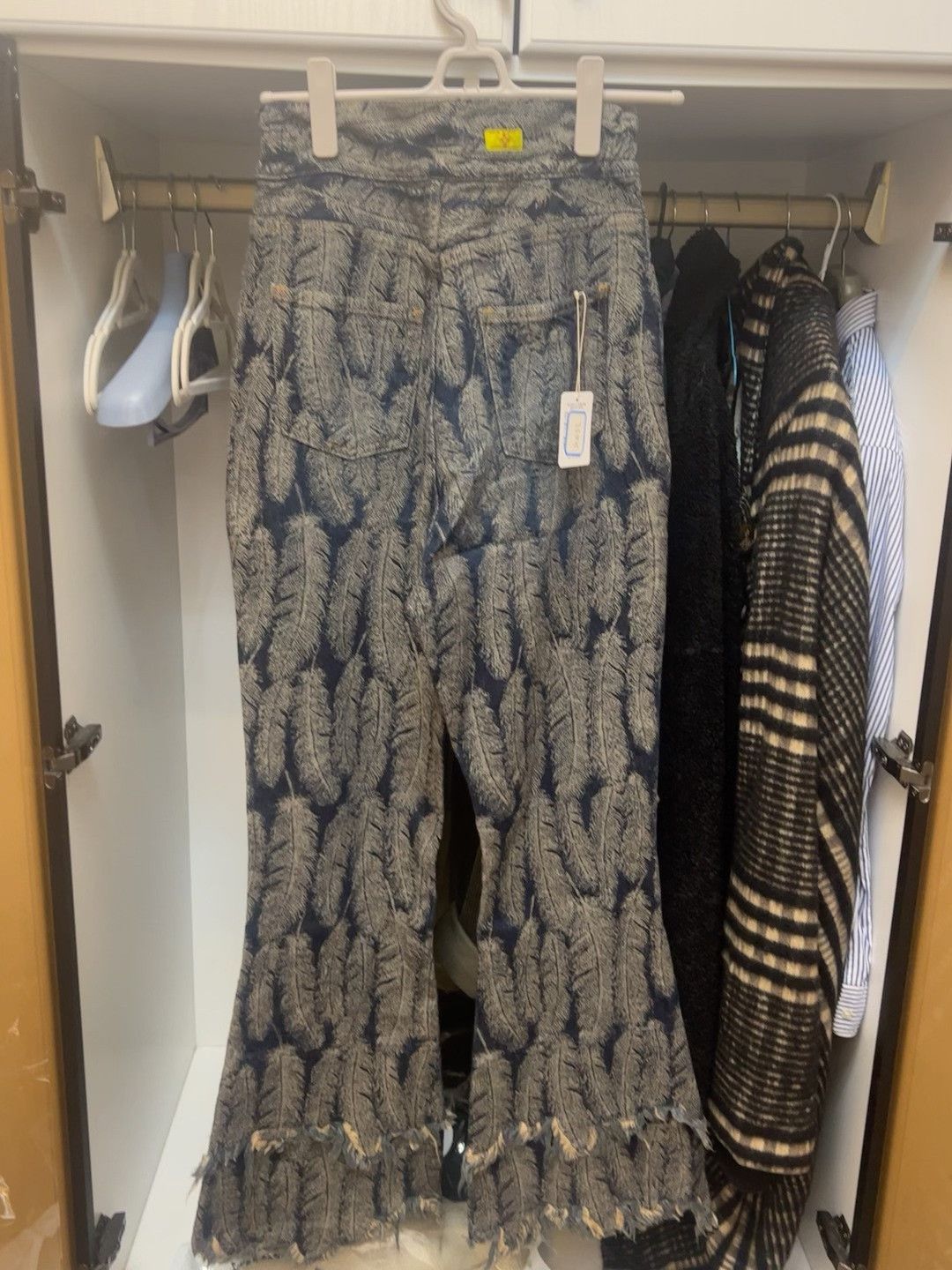 Kapital Kapital Feather Flared Pants Size 22" - 3 Thumbnail