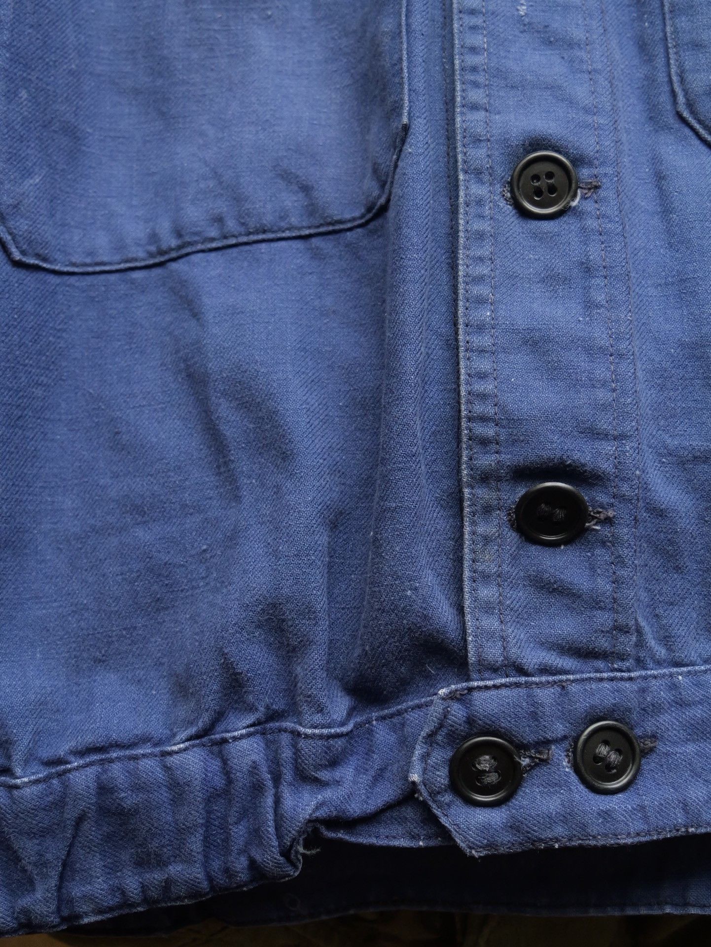Vintage 60's French Cyclist Blue Jacket Size US M / EU 48-50 / 2 - 6 Thumbnail