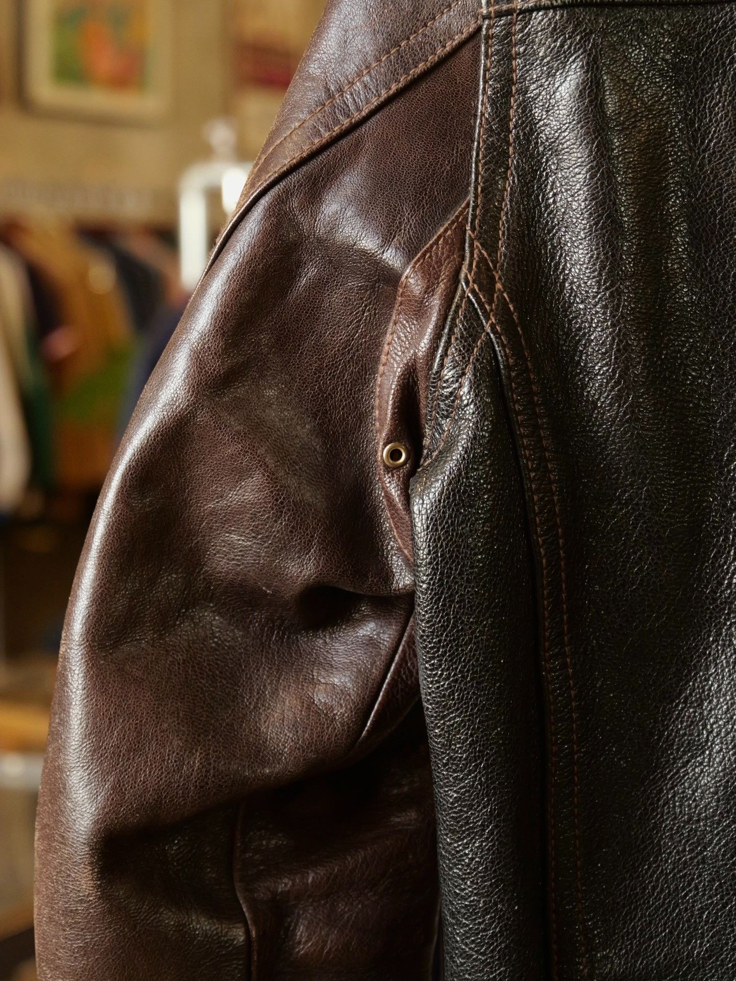 WEST RIDE WestRide Cafe Racer Goat Leather Jacket Size US M / EU 48-50 / 2 - 7 Thumbnail