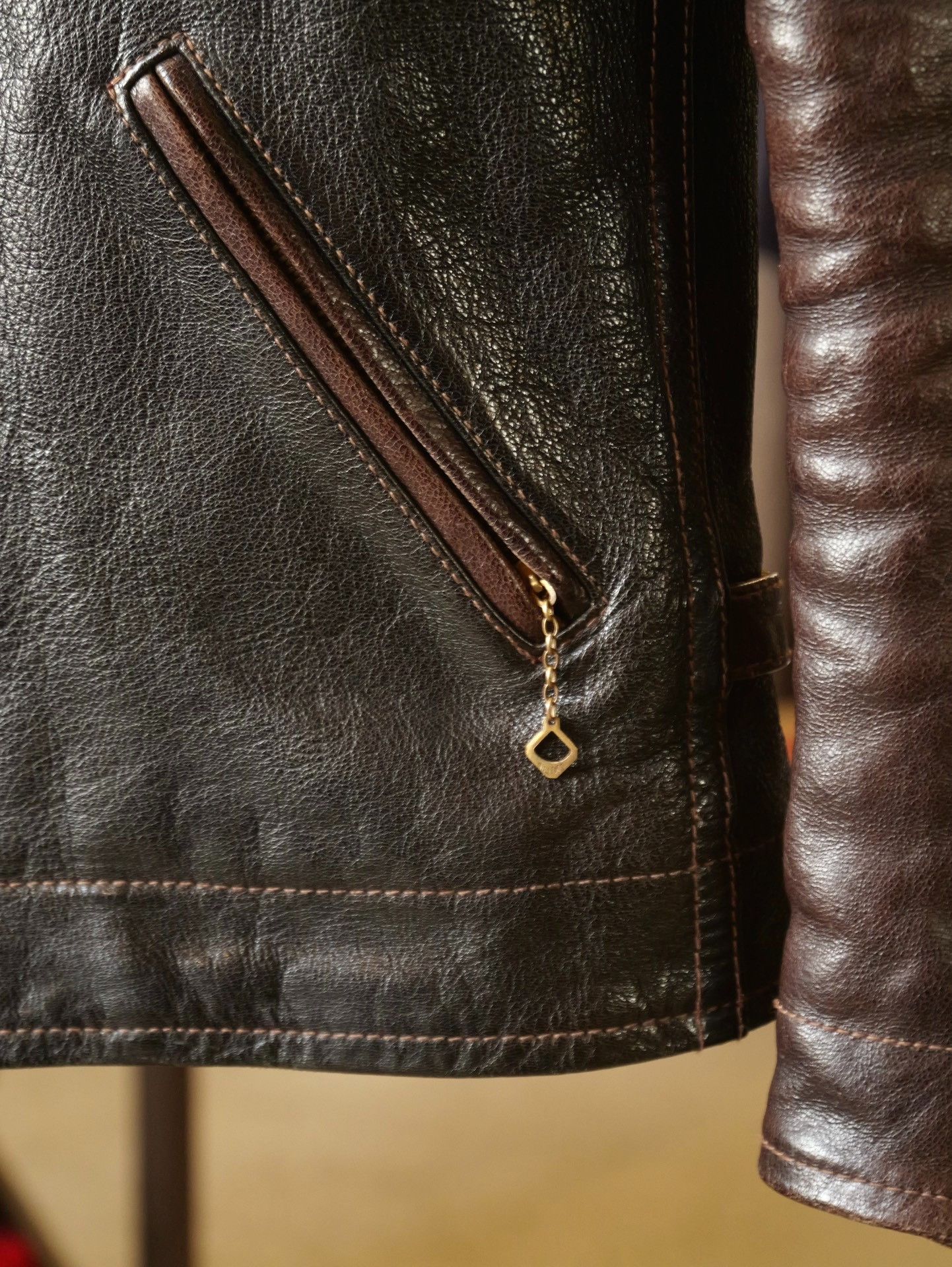 WEST RIDE WestRide Cafe Racer Goat Leather Jacket Size US M / EU 48-50 / 2 - 3 Thumbnail