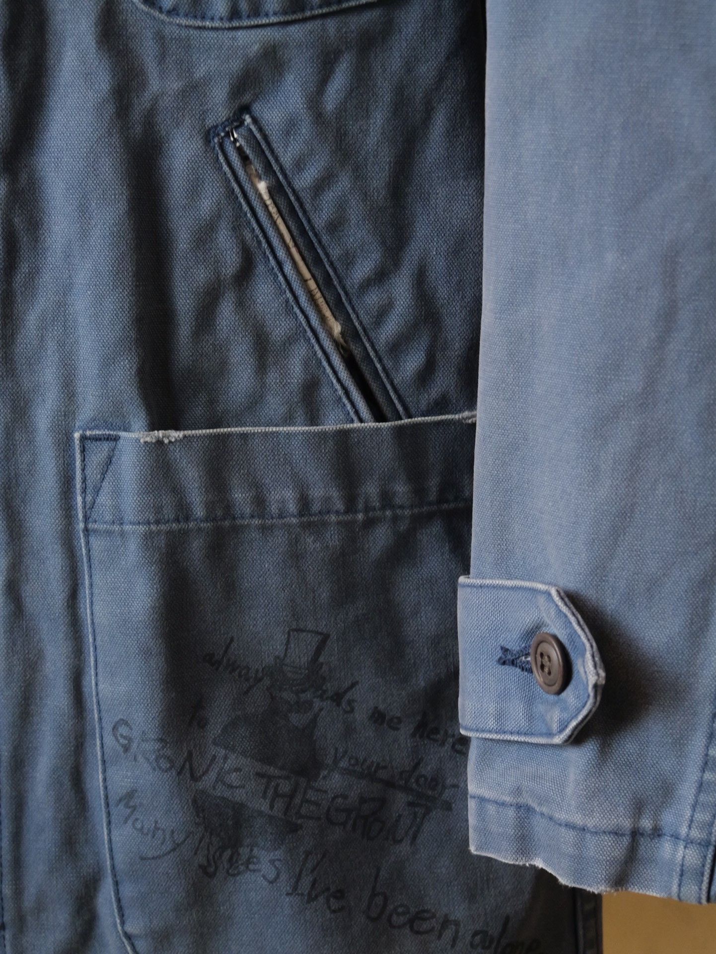 Gypsy Gypsy&Son Distressed Canvas Engineer Coat Size US S / EU 44-46 / 1 - 6 Thumbnail