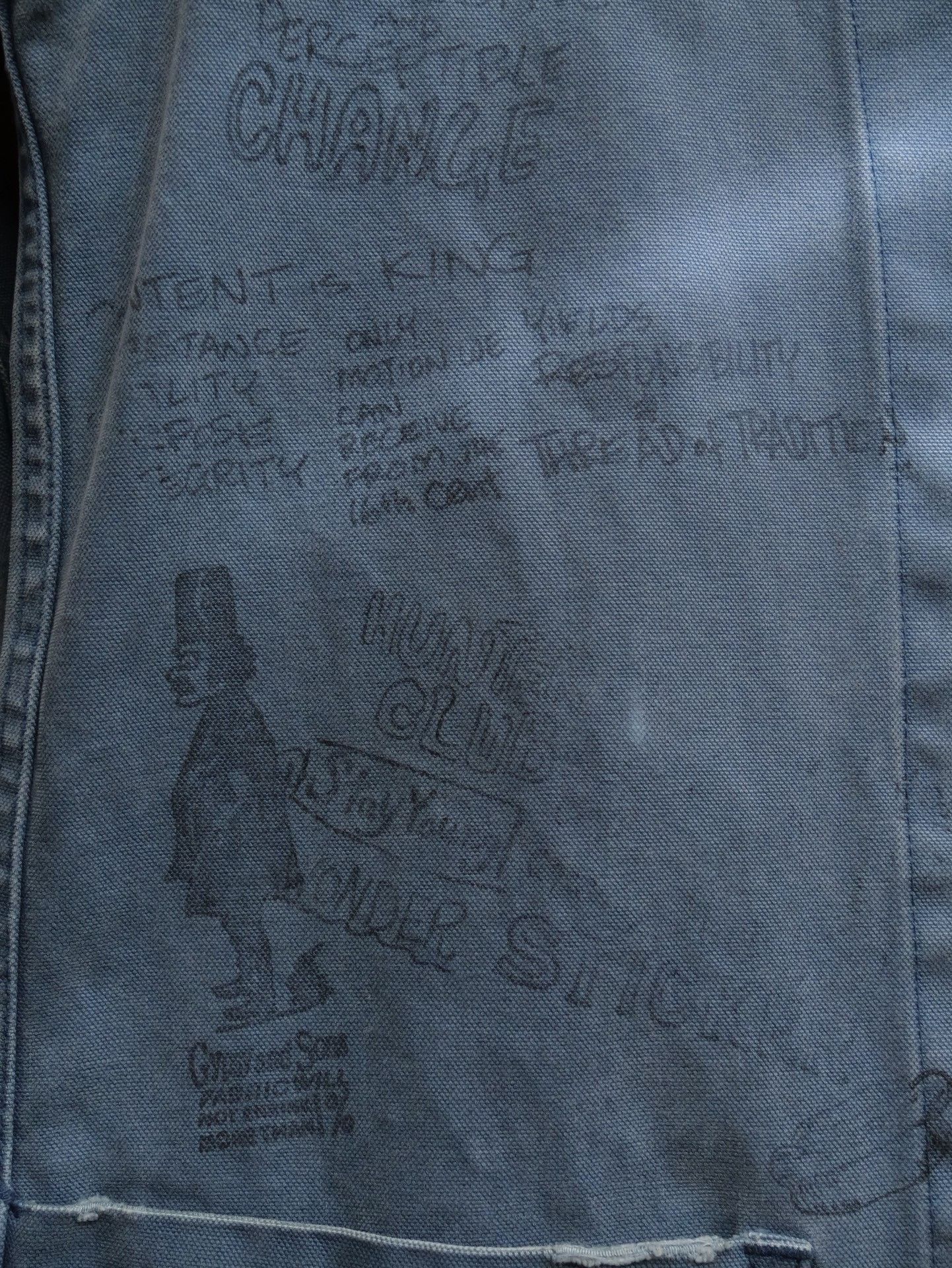 Gypsy Gypsy&Son Distressed Canvas Engineer Coat Size US S / EU 44-46 / 1 - 2 Thumbnail