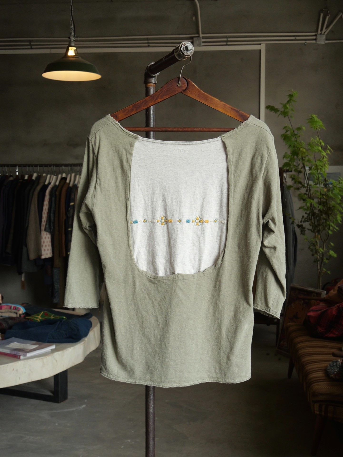 Kapital Kapital 3/4 Sleeve Colorblock Totem Embroidery Top Size US S / EU 44-46 / 1 - 2 Thumbnail
