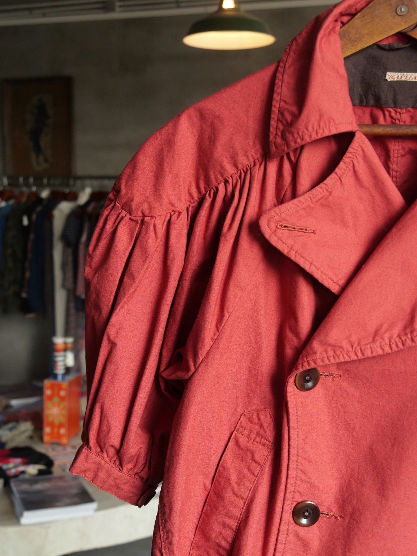 Kapital Kapital Red Double-Breasted Short Jacket Size S / US 4 / IT 40 - 2 Thumbnail
