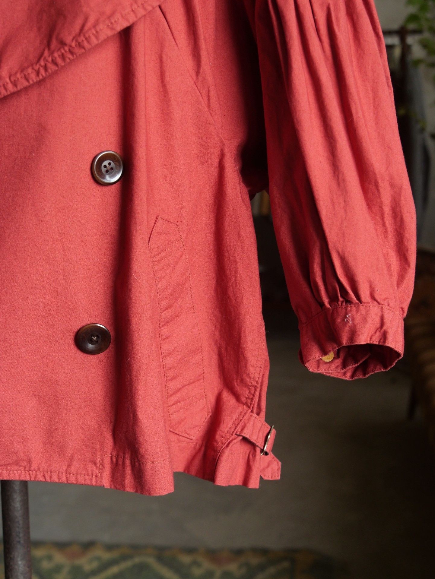 Kapital Kapital Red Double-Breasted Short Jacket Size S / US 4 / IT 40 - 3 Thumbnail