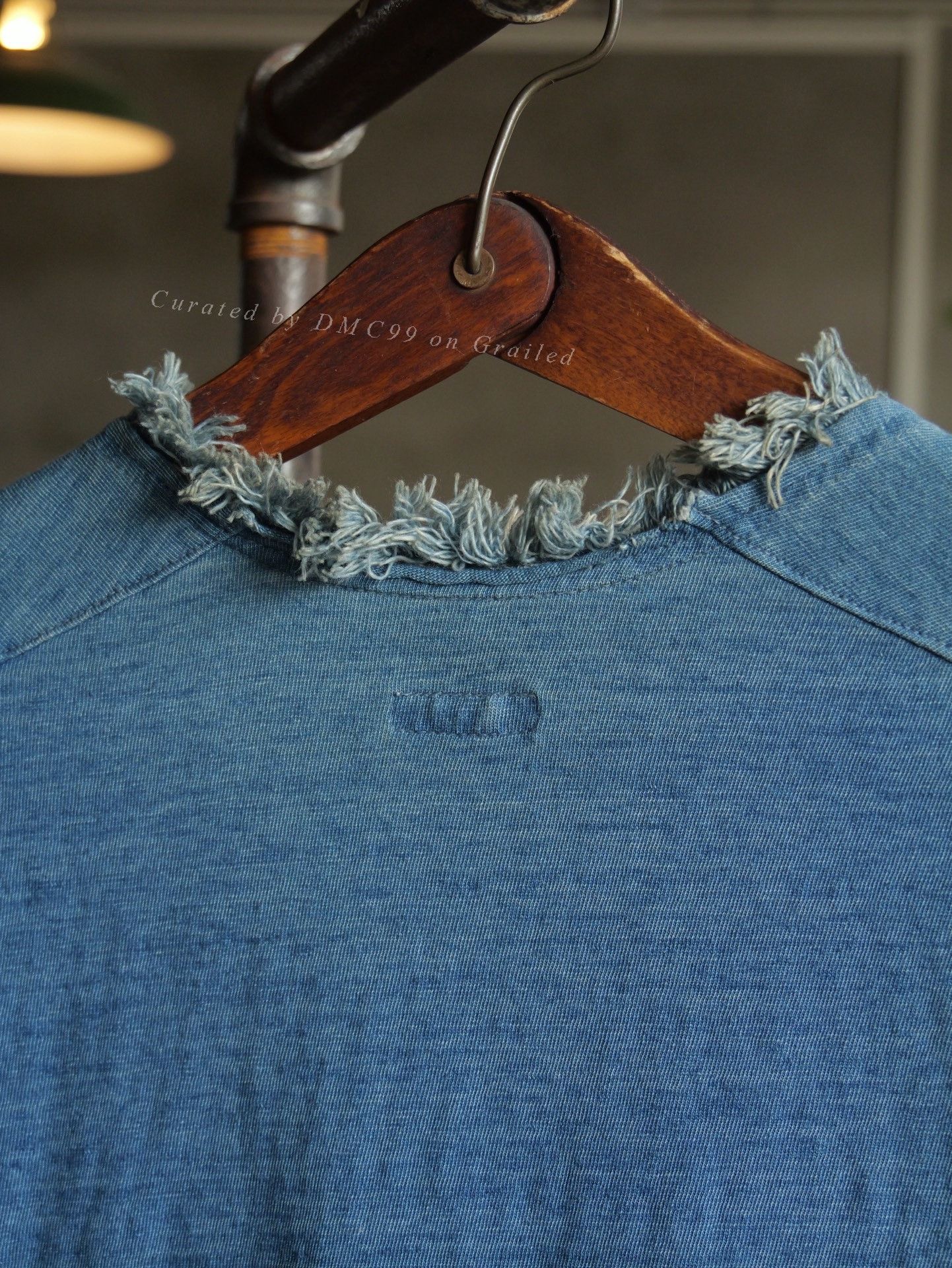 Kapital Kapital Indigo Dyed Frayed Top Size US S / EU 44-46 / 1 - 5 Thumbnail
