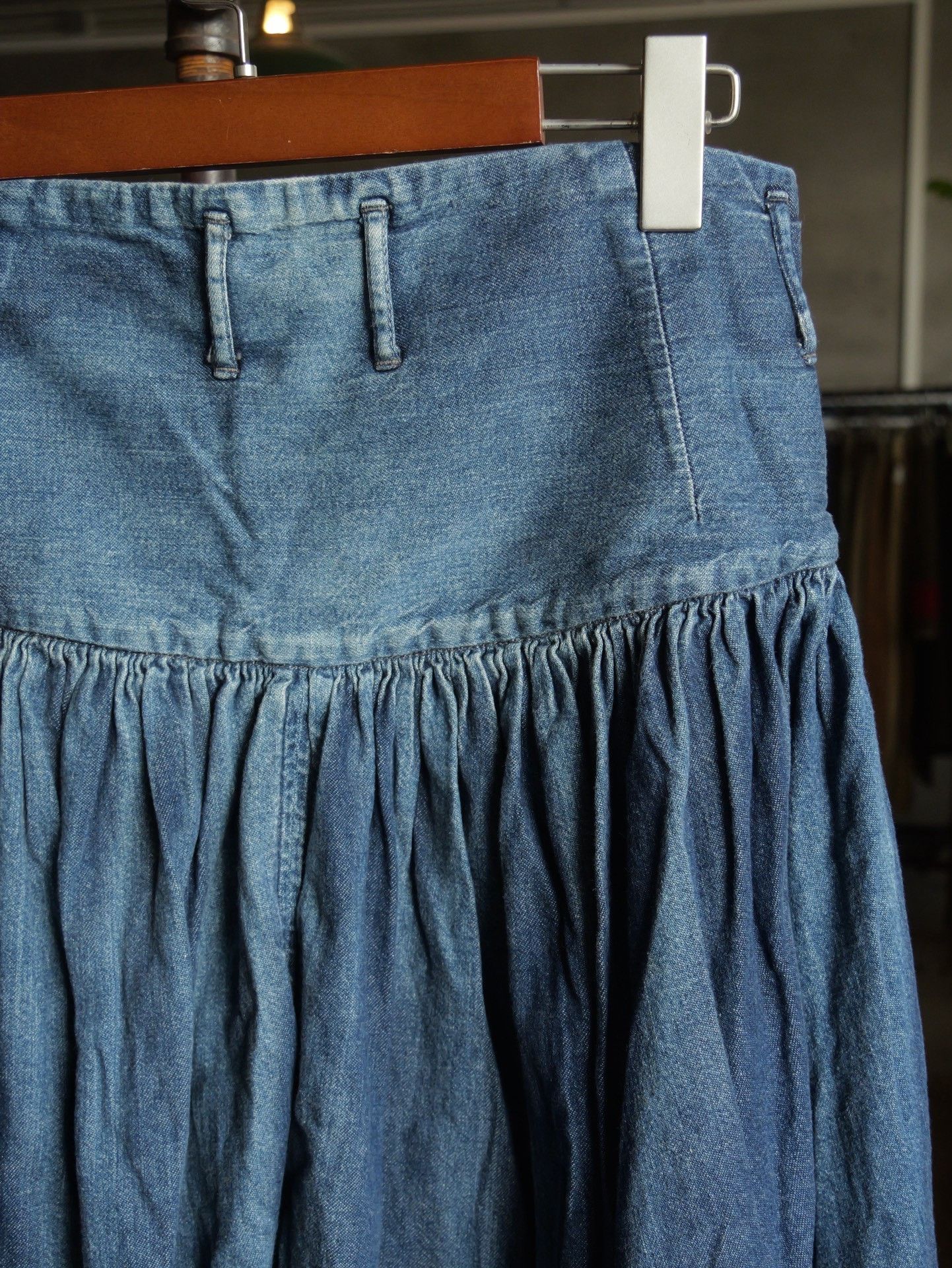 Kapital Kapital Cropped Denim Skirt Pants Size 29" - 5 Thumbnail