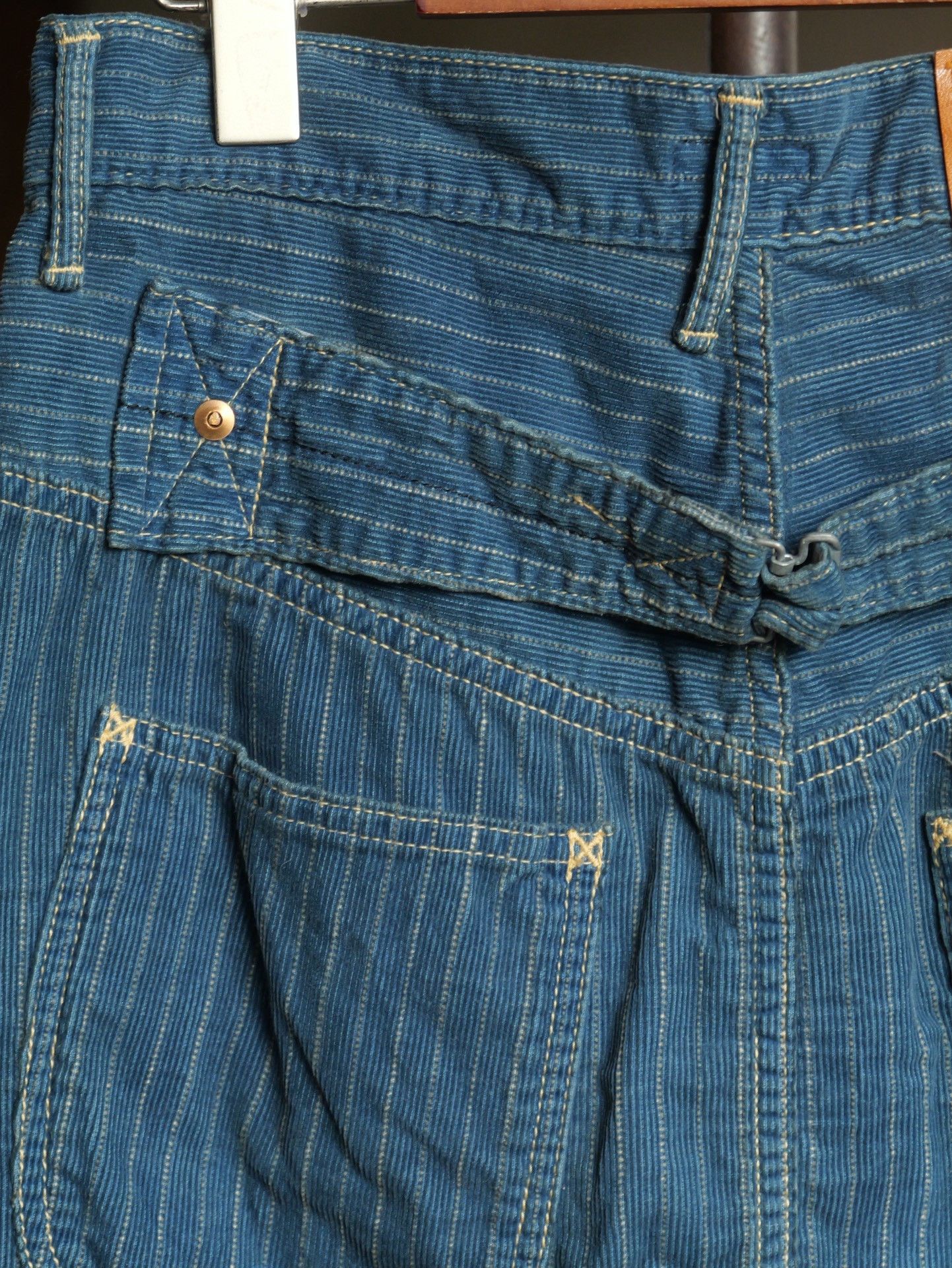Kapital Kapital Discharge Corduroy Short Skirt Size 38" / US 16 / IT 52 - 7 Thumbnail