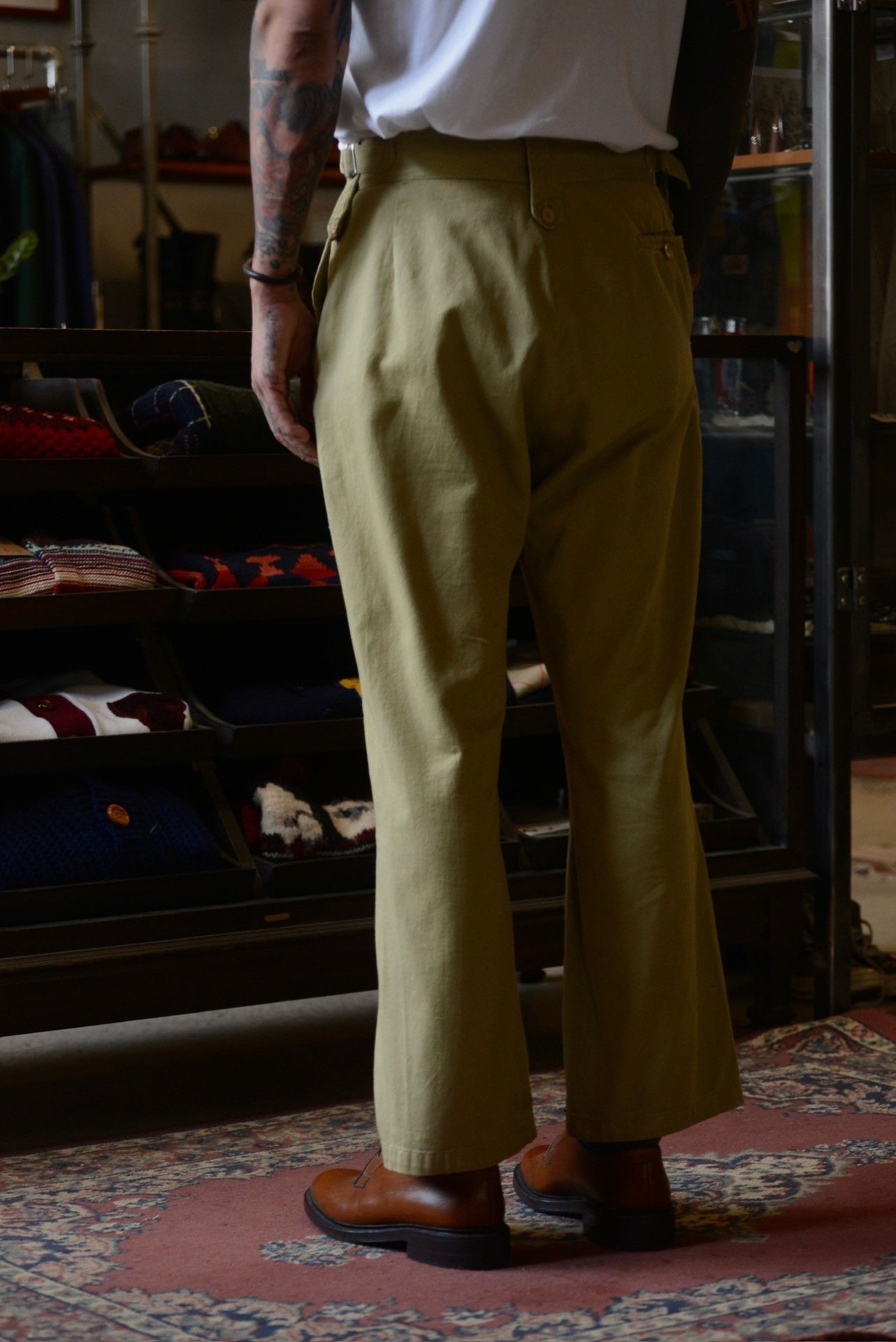 Vintage Vintage 80s Pakistan Gurkha Trousers Size US 26 / EU 42 - 7 Thumbnail
