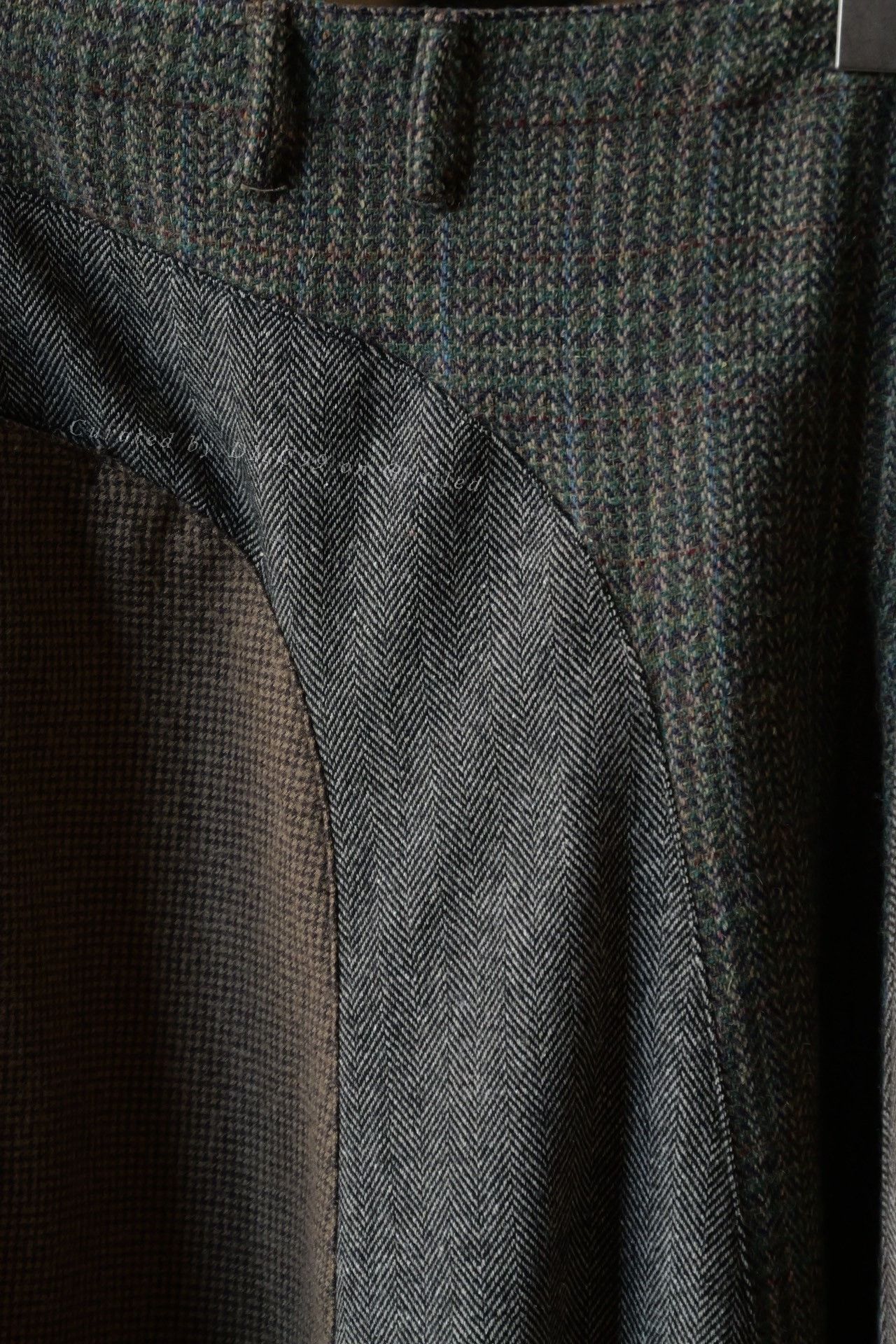 Kapital Kapital Tweed Patchwork Long Skirt Size 30" / US 8 / IT 44 - 6 Thumbnail