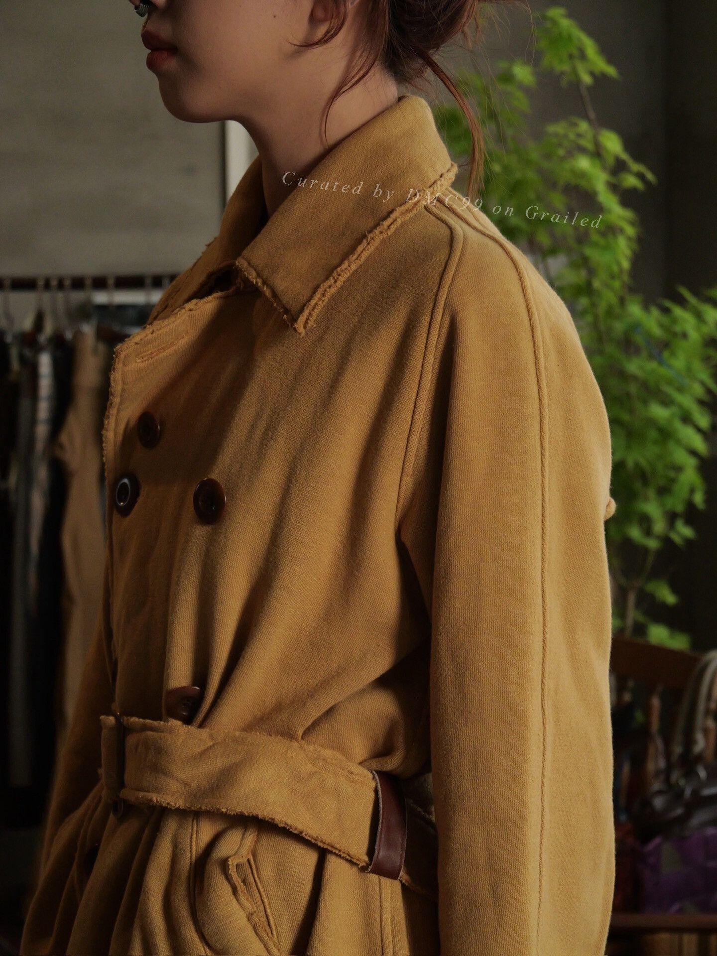 Kapital Kapital Ginger Yellow Double-Breasted Trench Coat Size M / US 6-8 / IT 42-44 - 6 Thumbnail