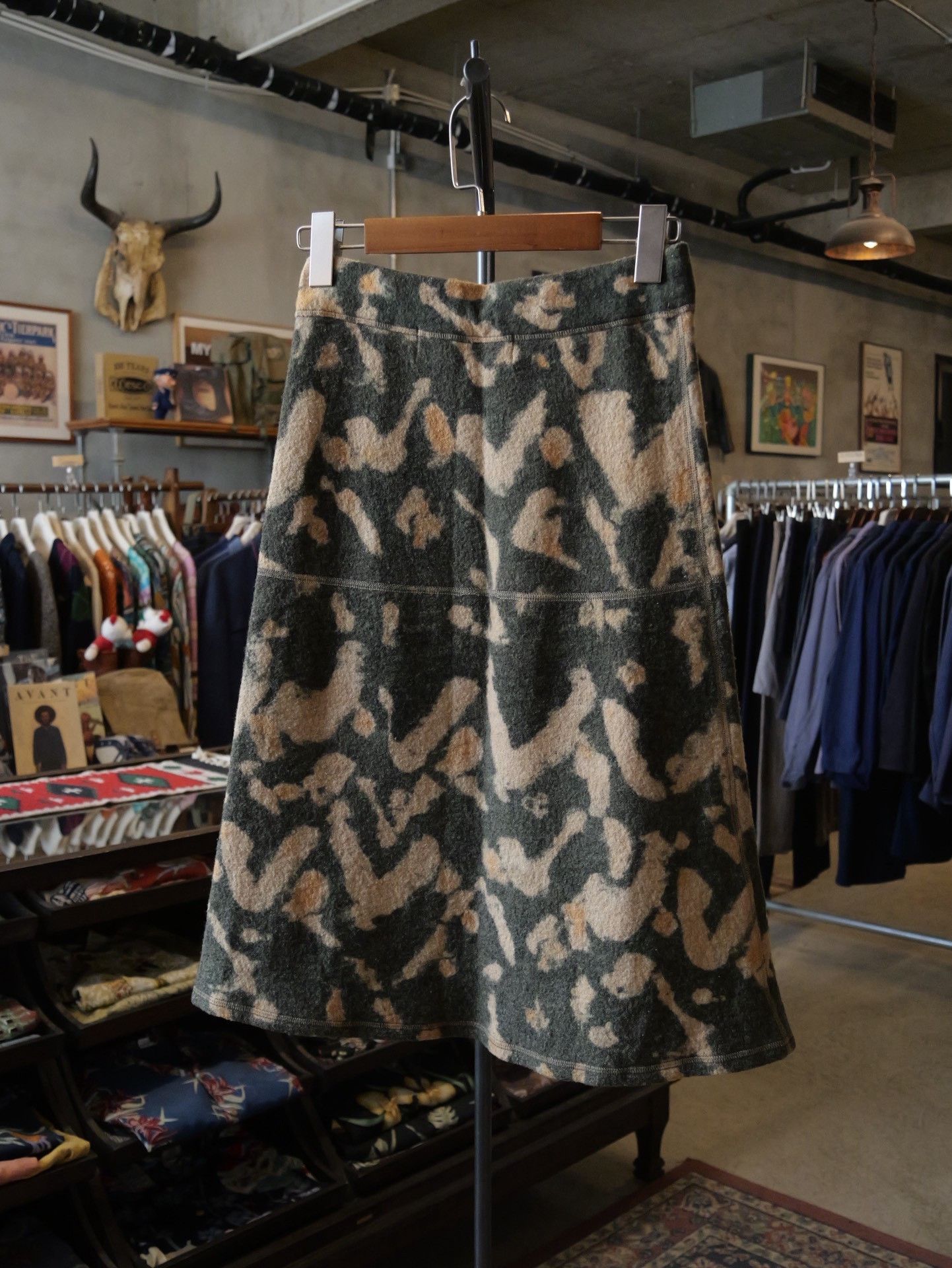 45rpm 45RPM Wool Floral Skirt Size 28" / US 6 / IT 42 - 4 Thumbnail