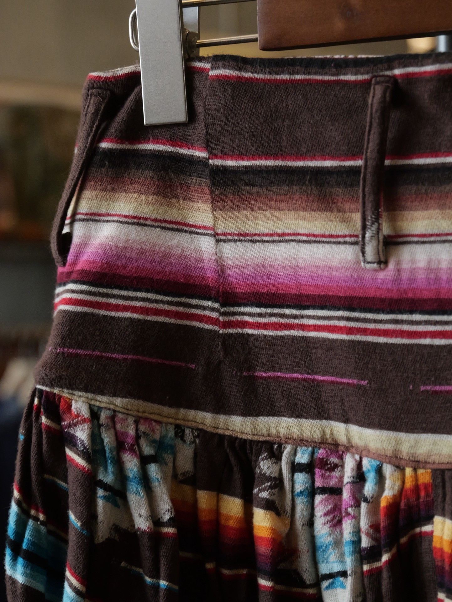 Kapital Kapital Navajo Totem Skort Size 30" / US 8 / IT 44 - 6 Thumbnail