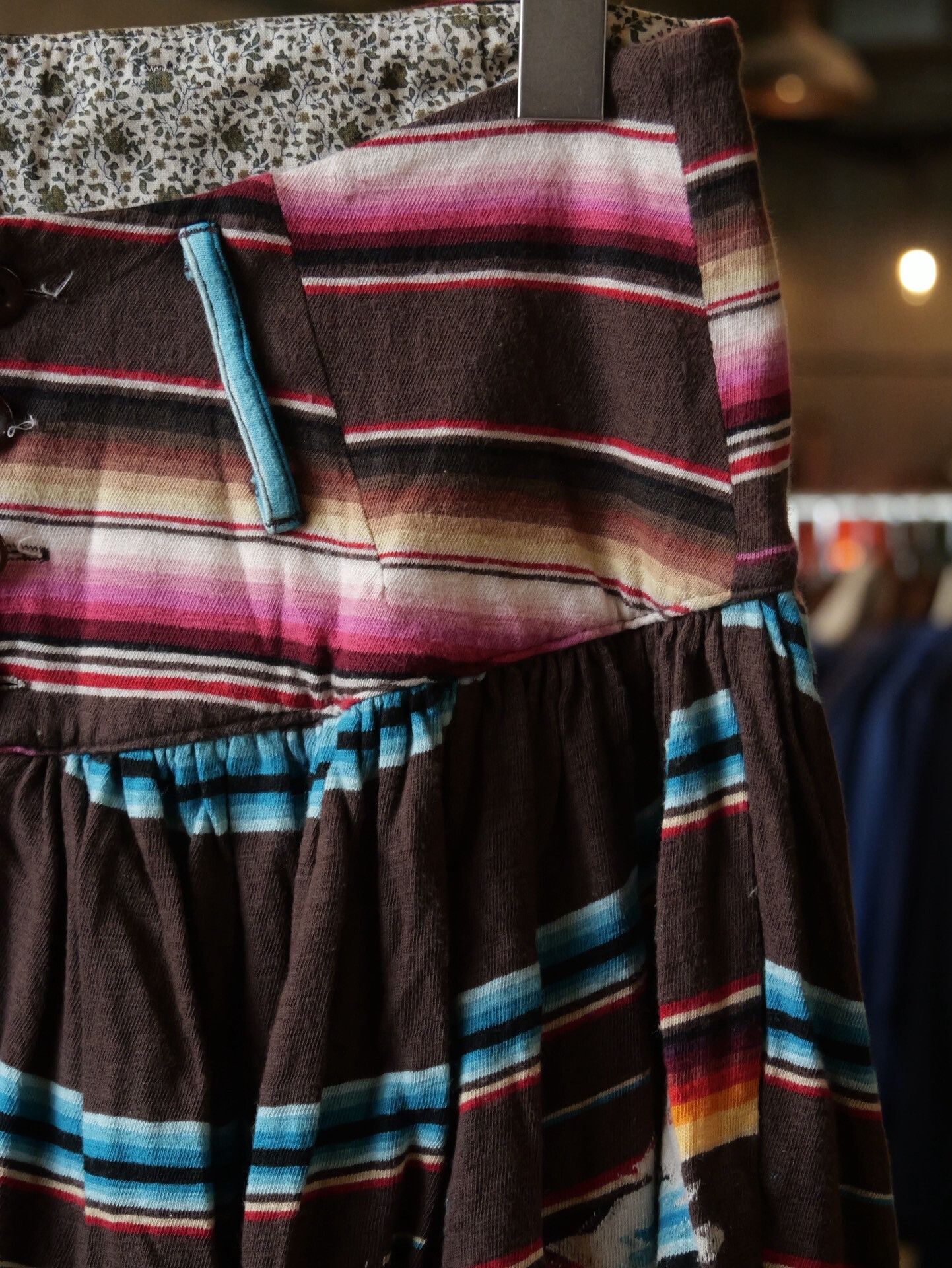 Kapital Kapital Navajo Totem Skort Size 30" / US 8 / IT 44 - 2 Thumbnail