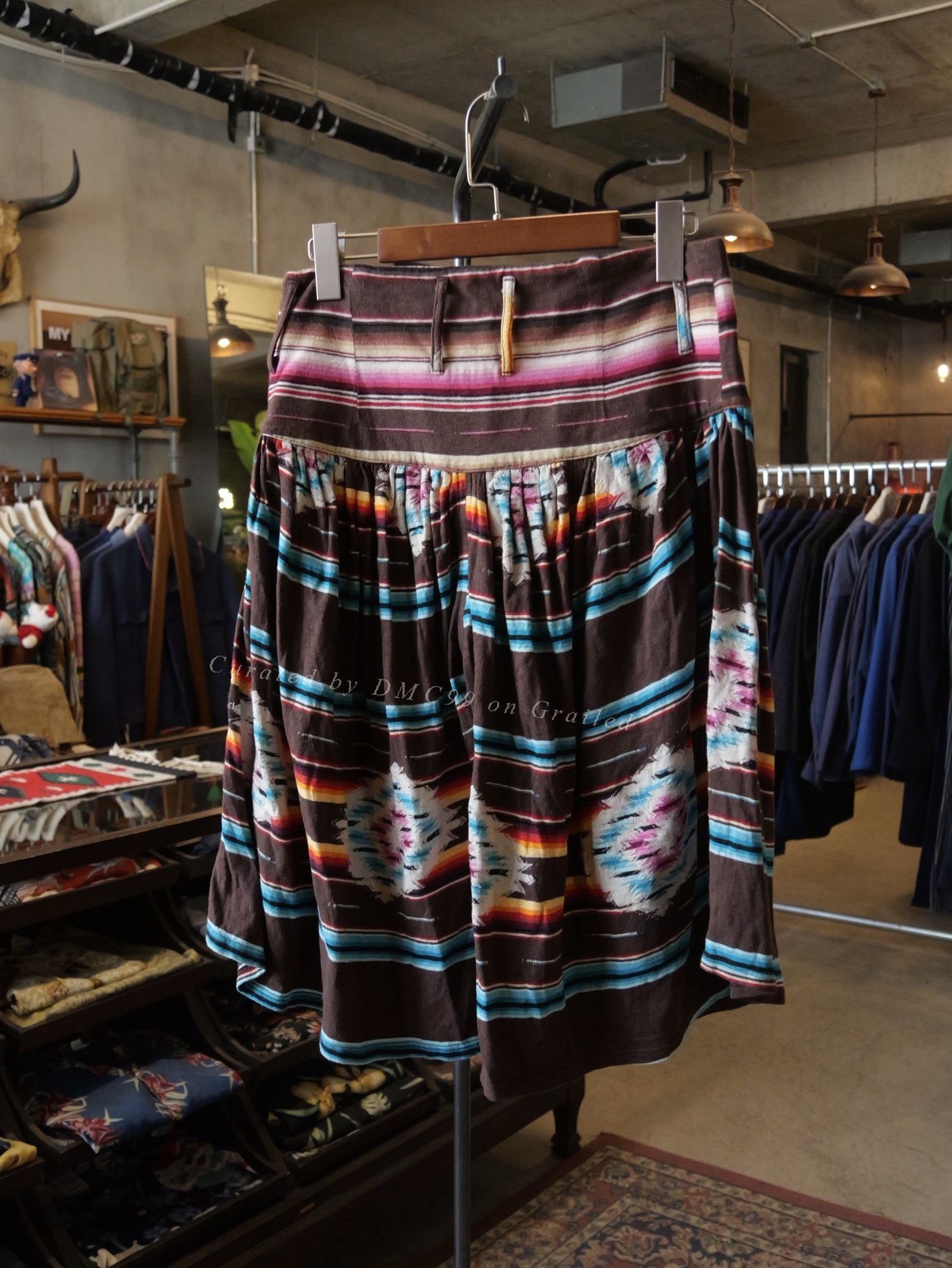 Kapital Kapital Navajo Totem Skort Size 30" / US 8 / IT 44 - 5 Thumbnail