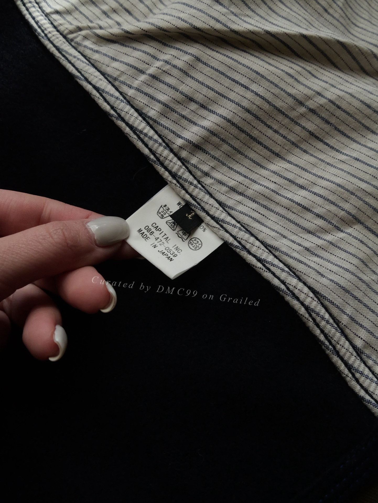 Kapital Kapital Wool Double-Breasted Short-Sleeve Jacket Size S / US 4 / IT 40 - 9 Thumbnail