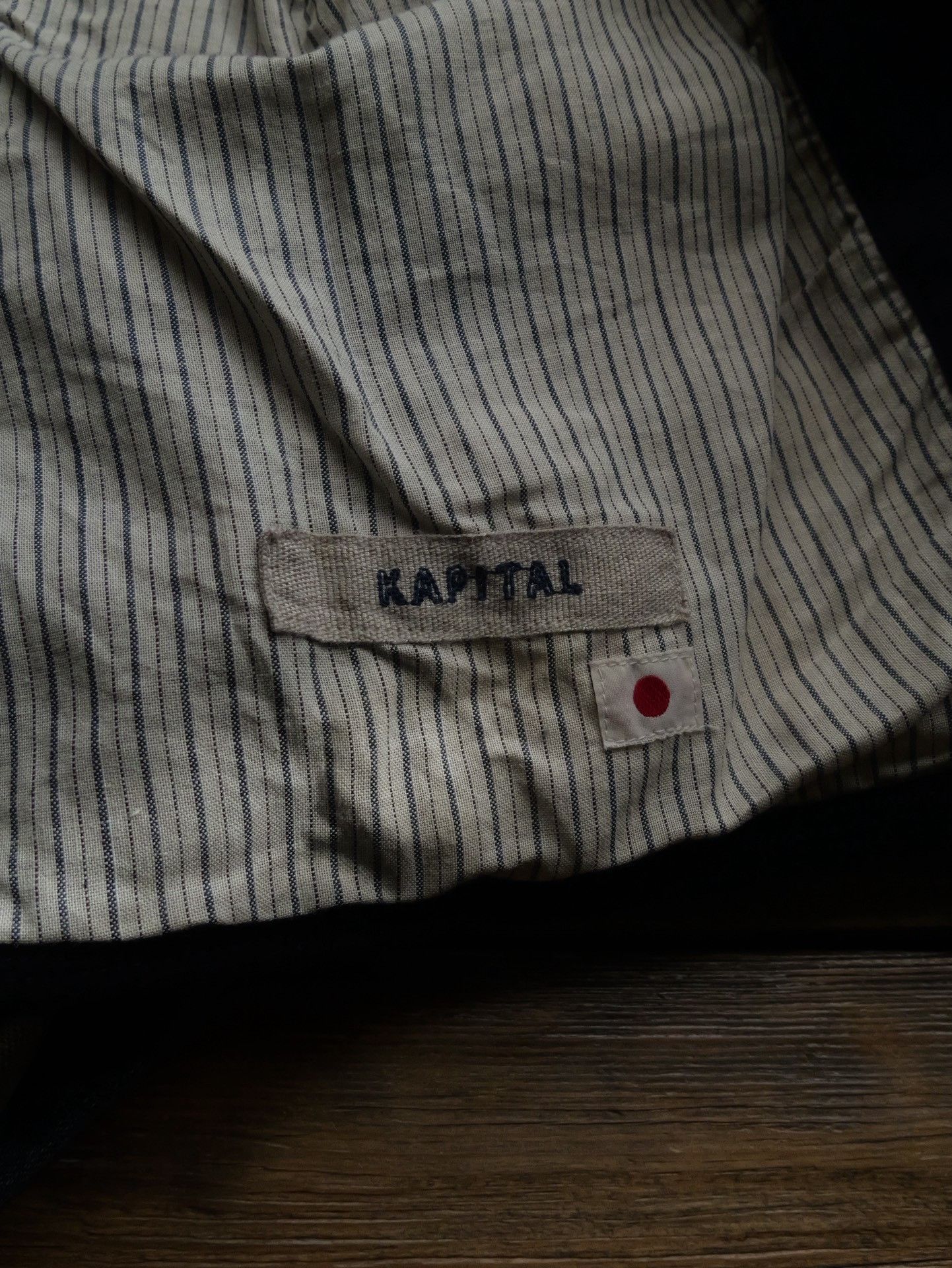 Kapital Kapital Wool Double-Breasted Short-Sleeve Jacket Size S / US 4 / IT 40 - 8 Thumbnail