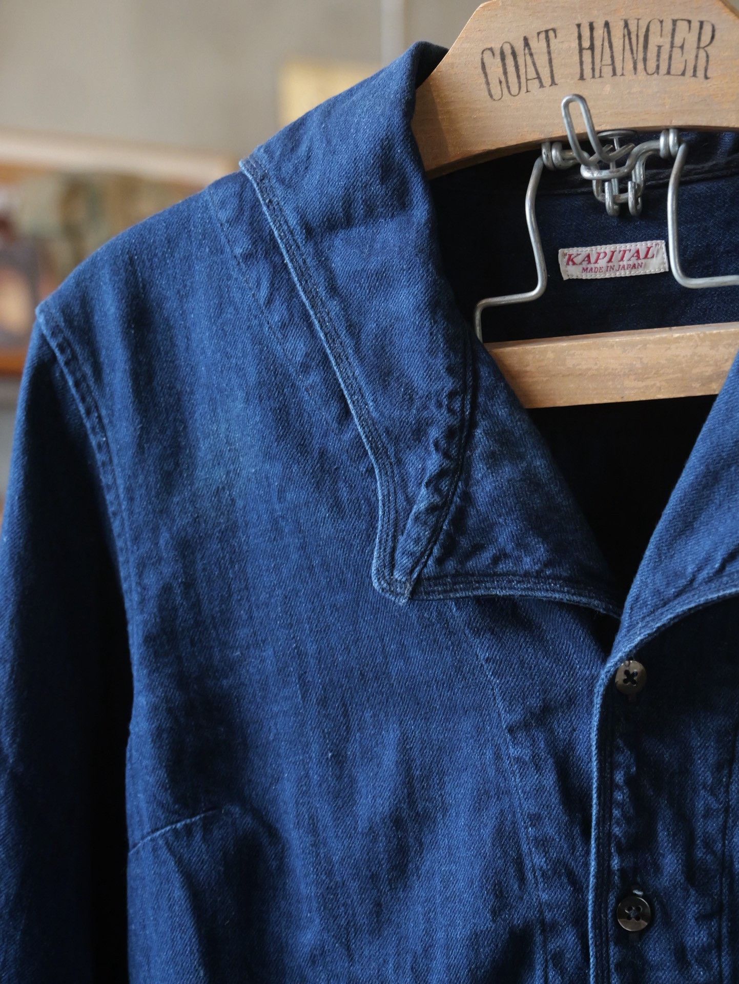 Kapital Kapital Thin Denim Shirt Jacket Size US S / EU 44-46 / 1 - 2 Thumbnail