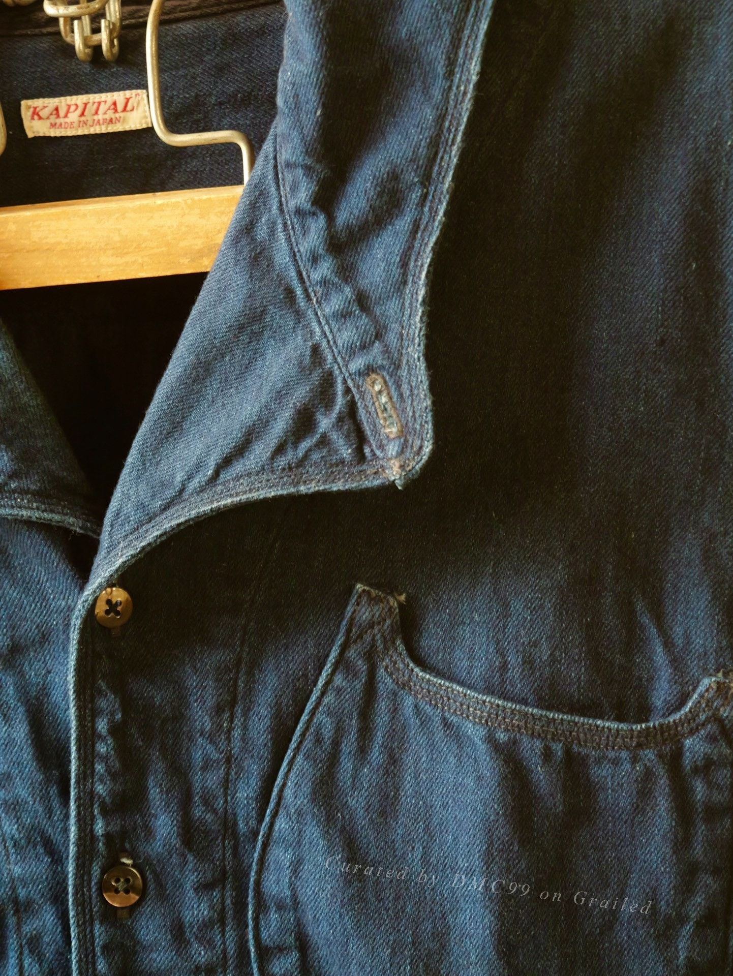 Kapital Kapital Thin Denim Shirt Jacket Size US S / EU 44-46 / 1 - 3 Thumbnail