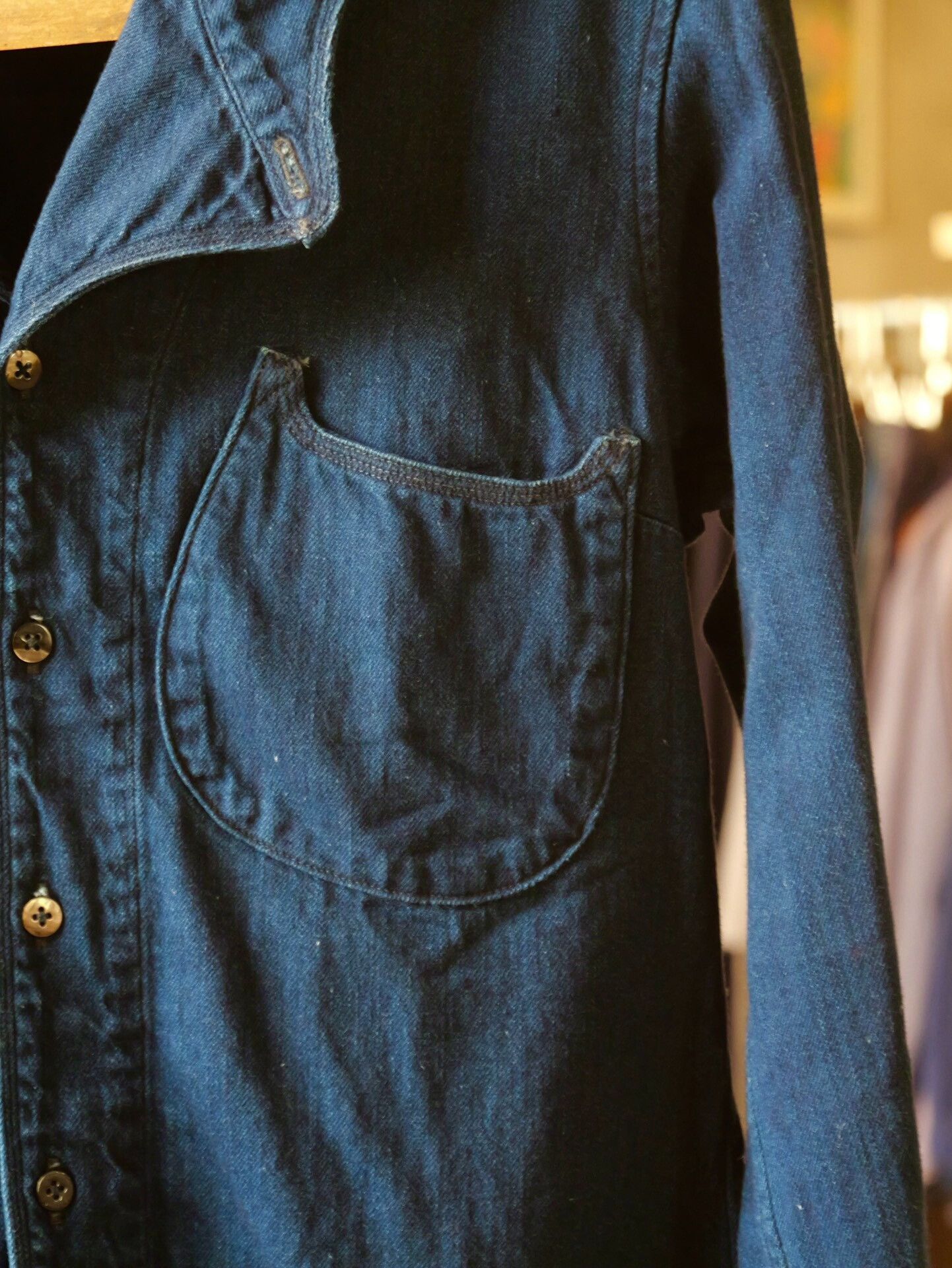 Kapital Kapital Thin Denim Shirt Jacket Size US S / EU 44-46 / 1 - 4 Thumbnail