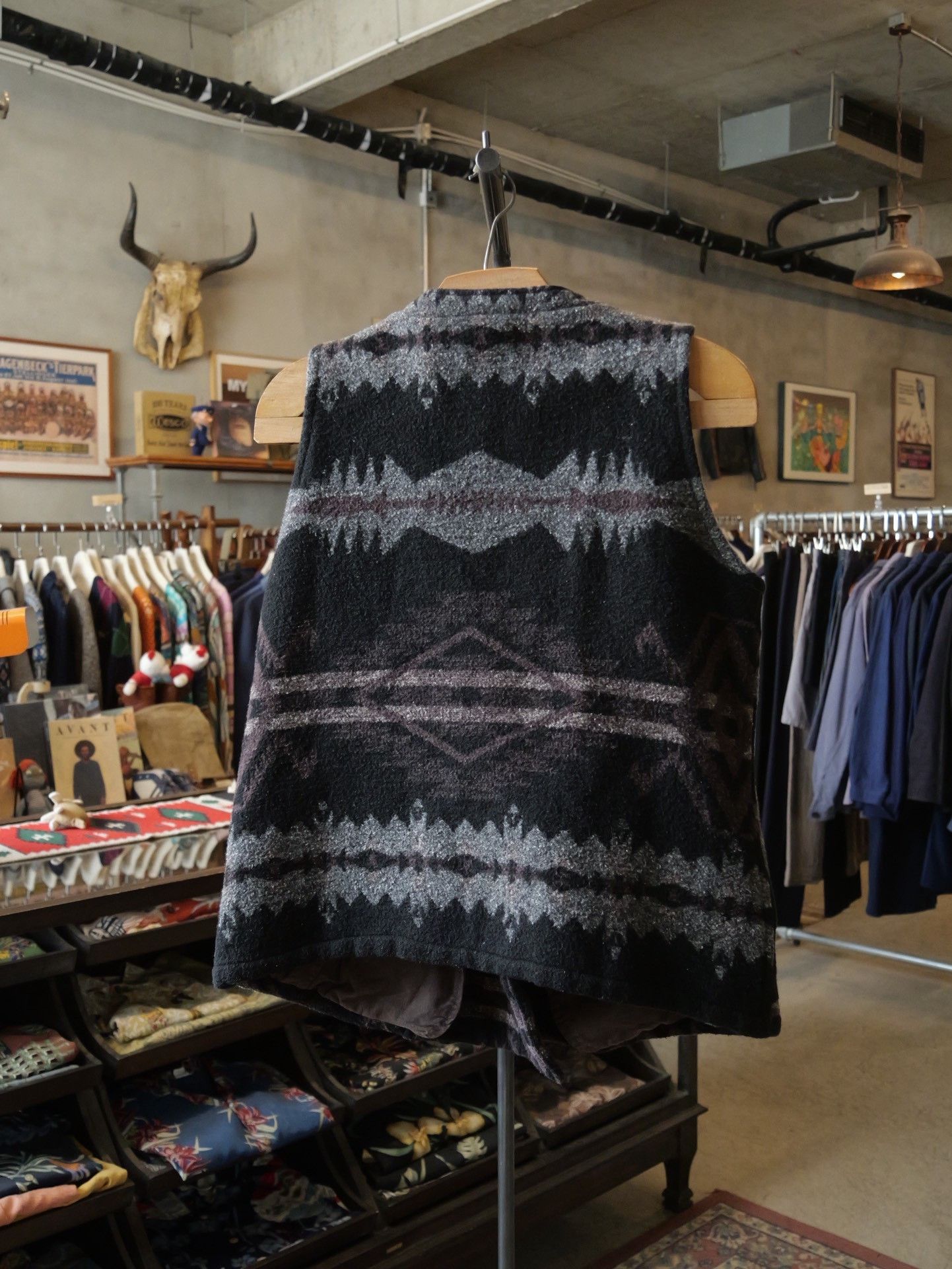 Kapital Kapital Navajo Totem Wool Double-Breasted Vest Size S / US 4 / IT 40 - 5 Thumbnail