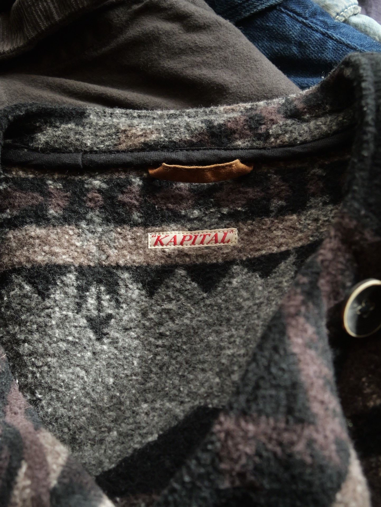 Kapital Kapital Navajo Totem Wool Double-Breasted Vest Size S / US 4 / IT 40 - 6 Thumbnail