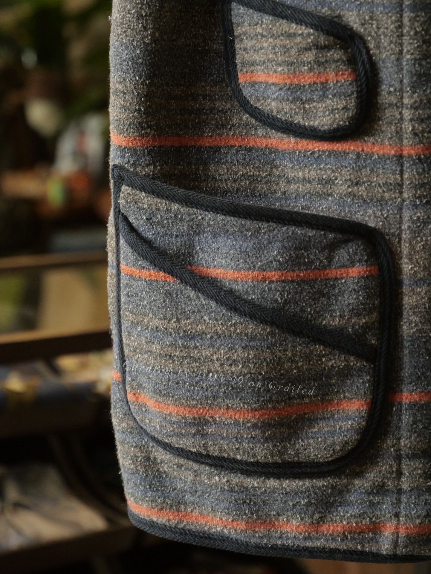 Kapital Kapital Multi-pocket Striped Vest Size US M / EU 48-50 / 2 - 3 Thumbnail