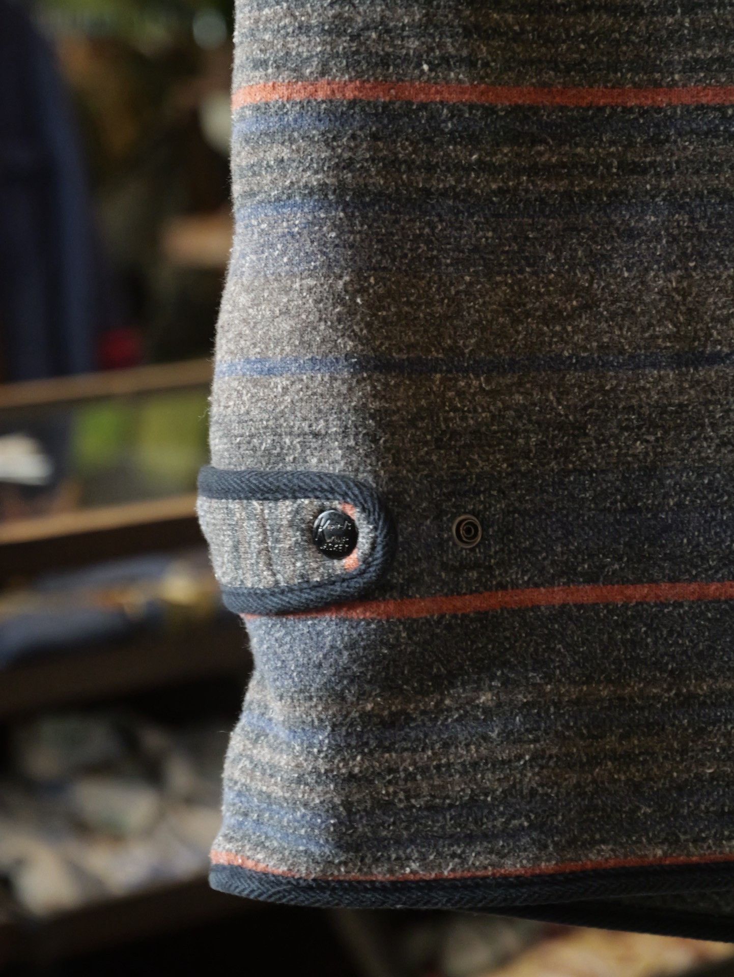 Kapital Kapital Multi-pocket Striped Vest Size US M / EU 48-50 / 2 - 5 Thumbnail