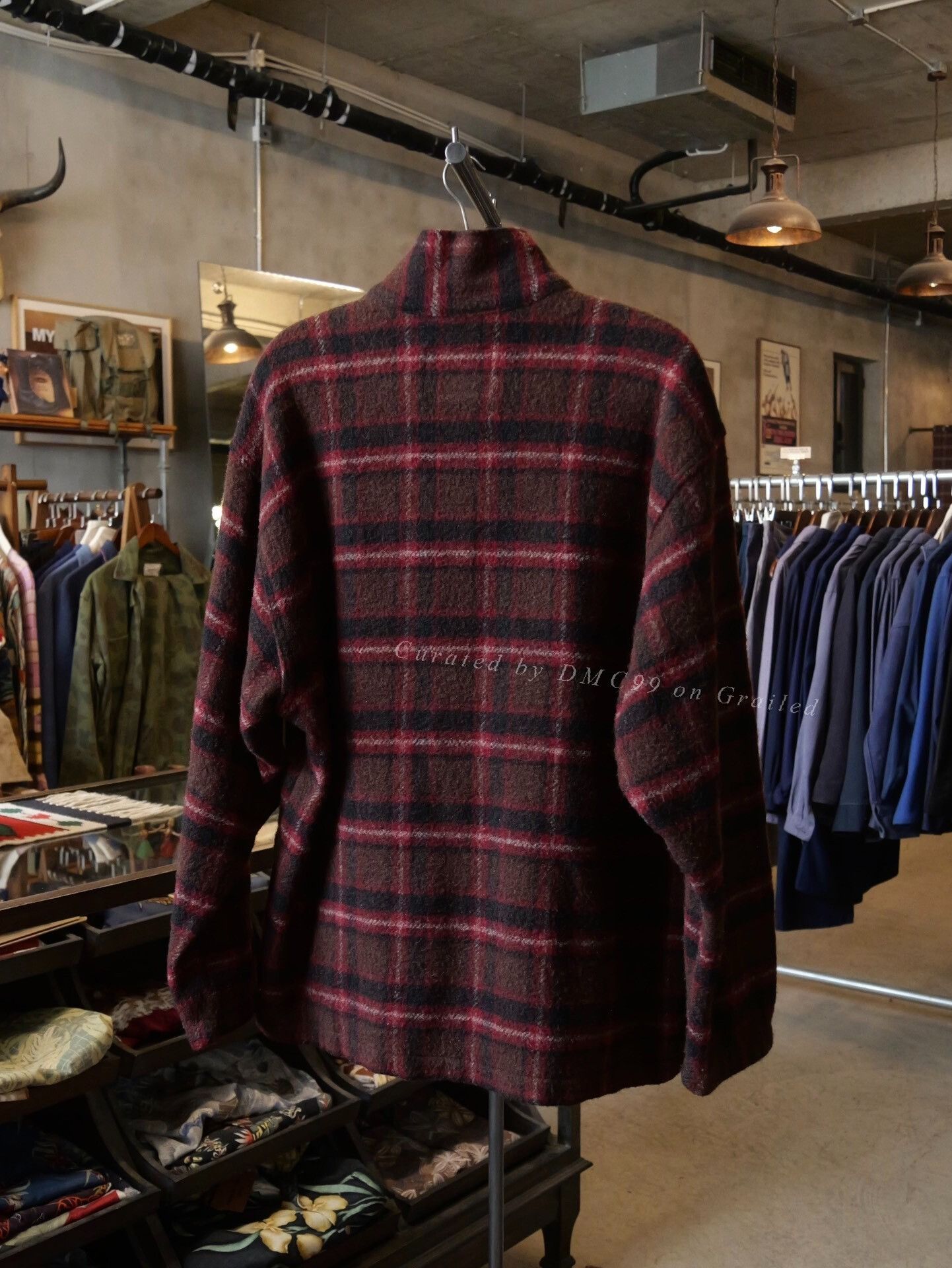 Woolrich Woolen Mills Woolrich 1990s Plaid Half-Zip Top Size US L / EU 52-54 / 3 - 4 Thumbnail