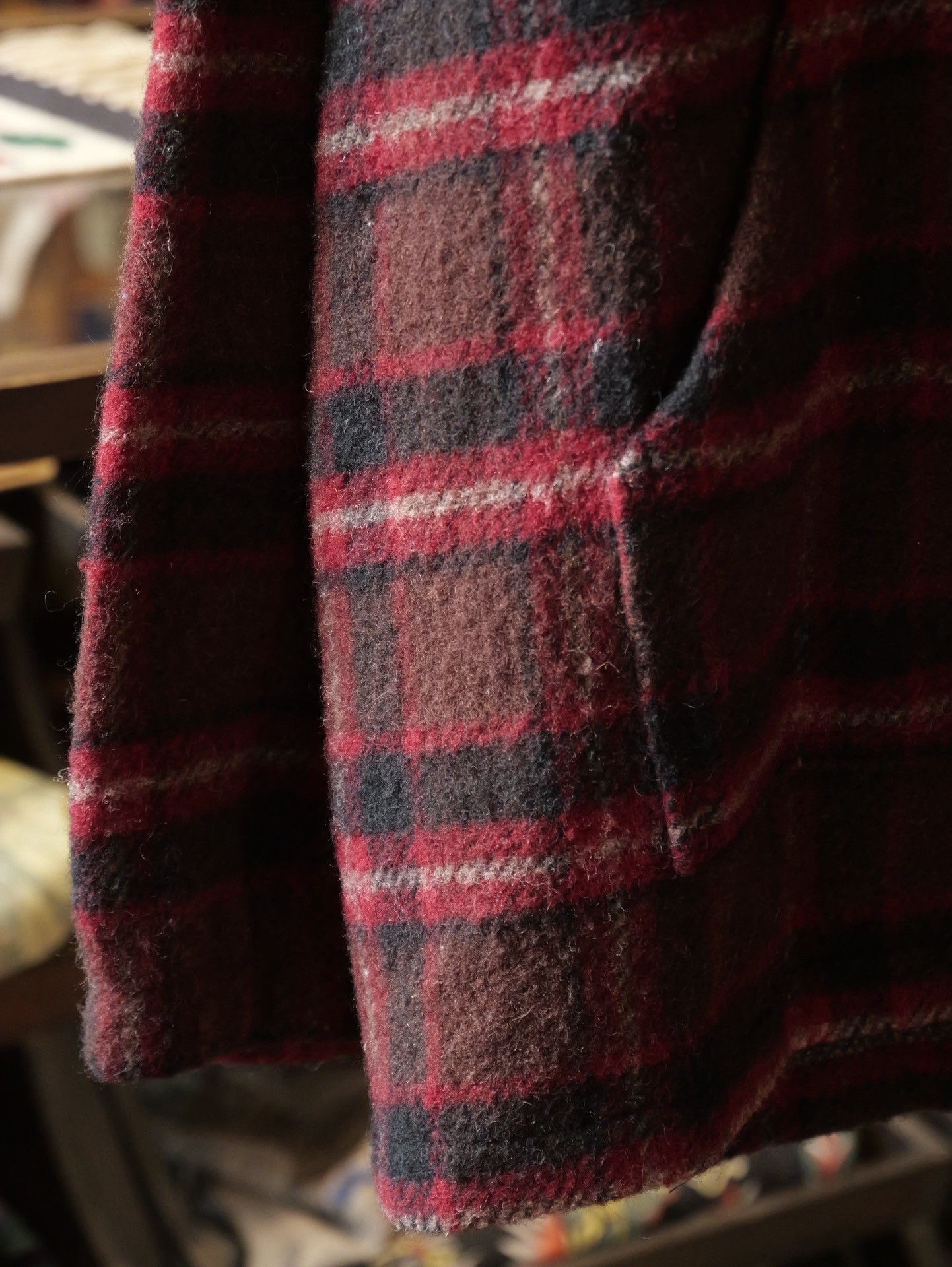 Woolrich Woolen Mills Woolrich 1990s Plaid Half-Zip Top Size US L / EU 52-54 / 3 - 3 Thumbnail