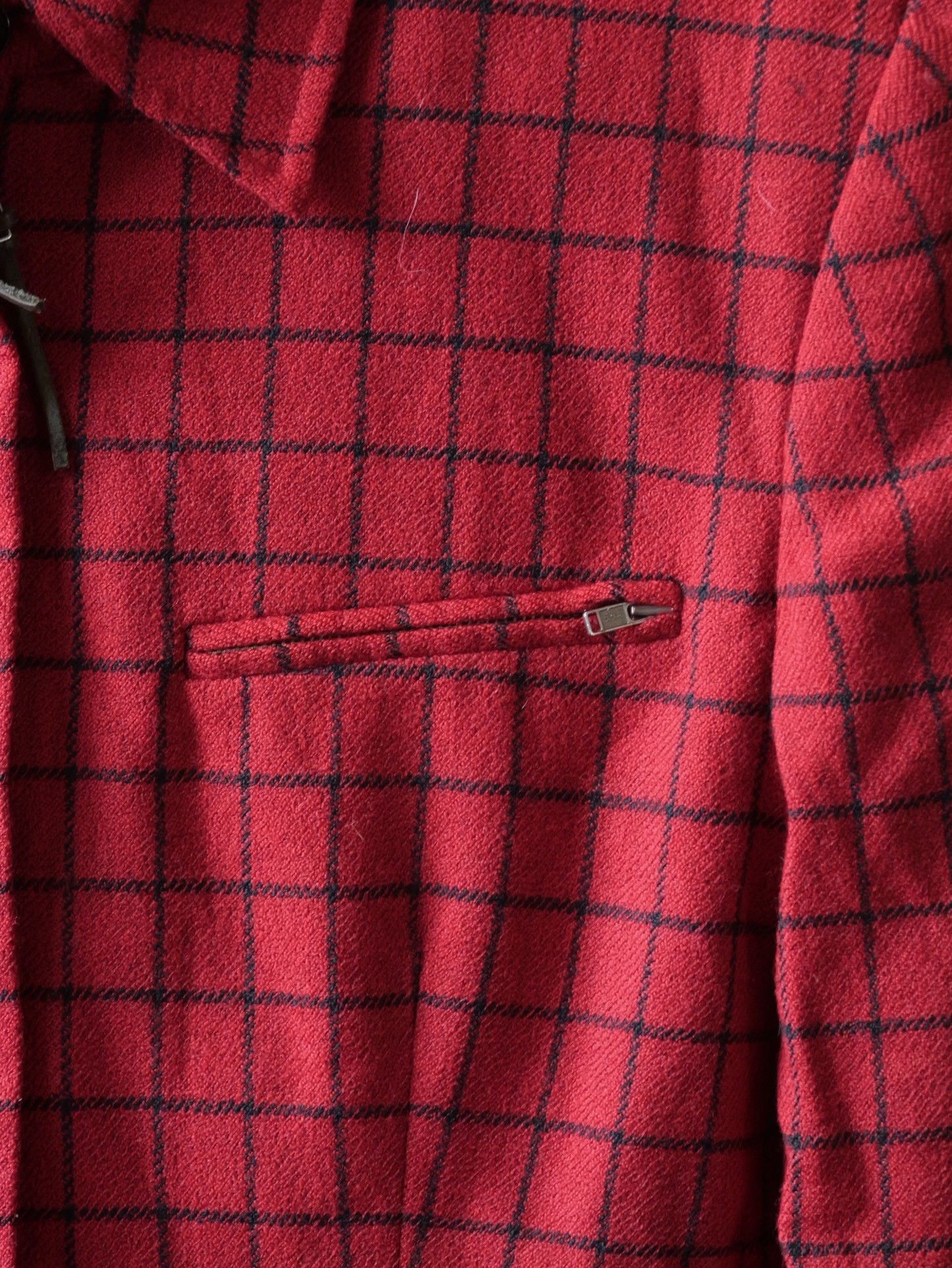 Lauren Ralph Lauren Lauren by Ralph Lauren Red Plaid Short Jacket Size M / US 6-8 / IT 42-44 - 3 Thumbnail