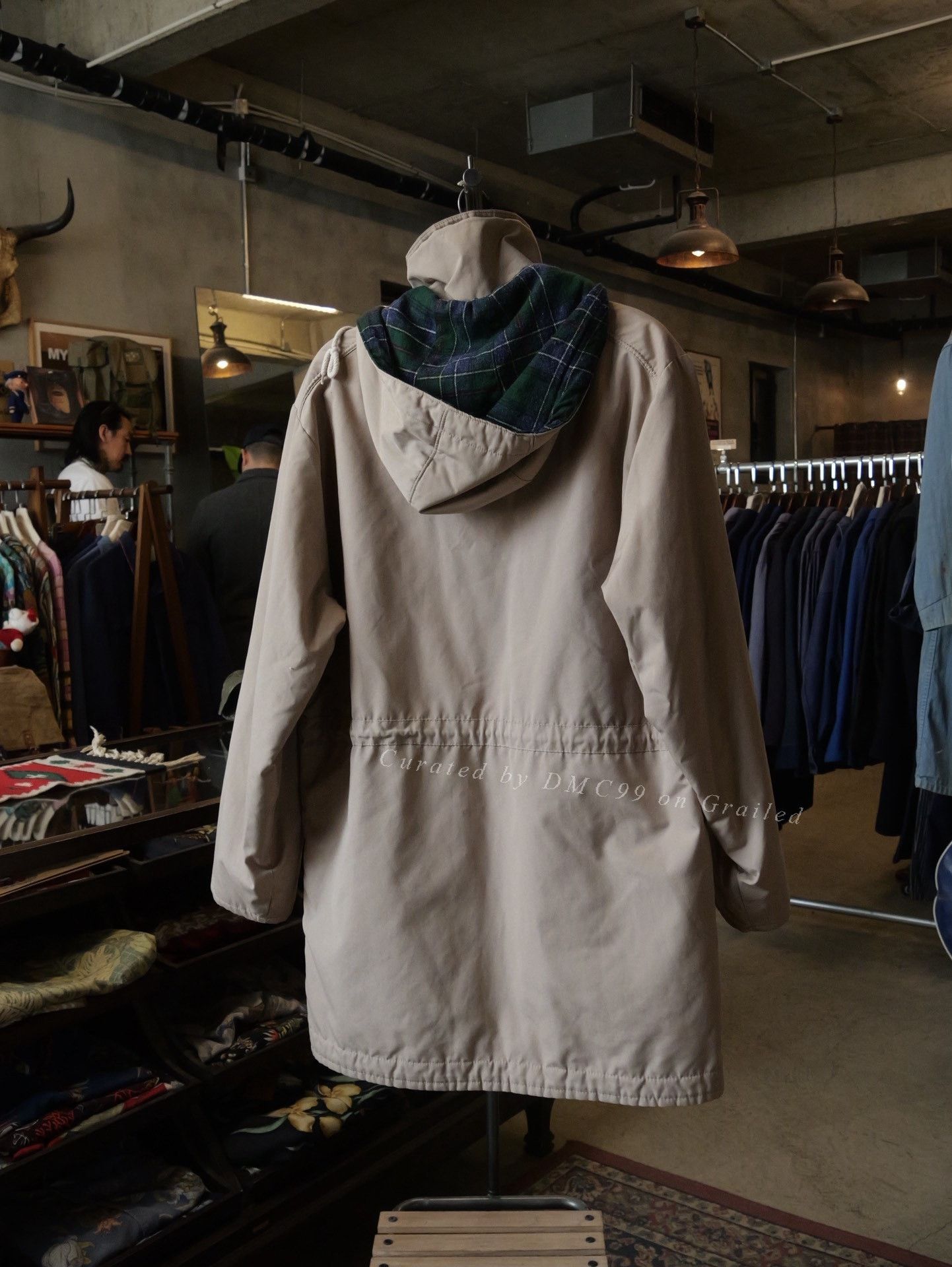 London Fog London Fog 1990s Beige Padded Coat Size US M / EU 48-50 / 2 - 5 Thumbnail