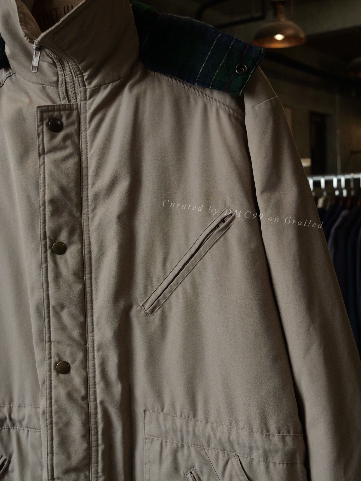 London Fog London Fog 1990s Beige Padded Coat Size US M / EU 48-50 / 2 - 3 Thumbnail