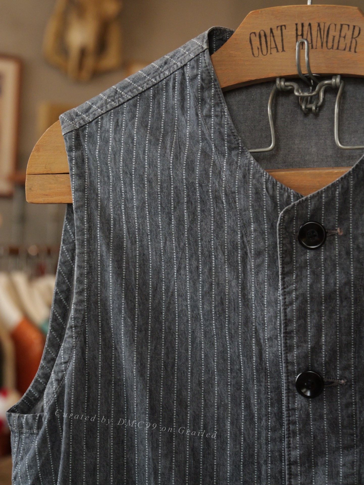 Kapital Kapital Discharge Stripe Thin Vest Size US M / EU 48-50 / 2 - 2 Thumbnail