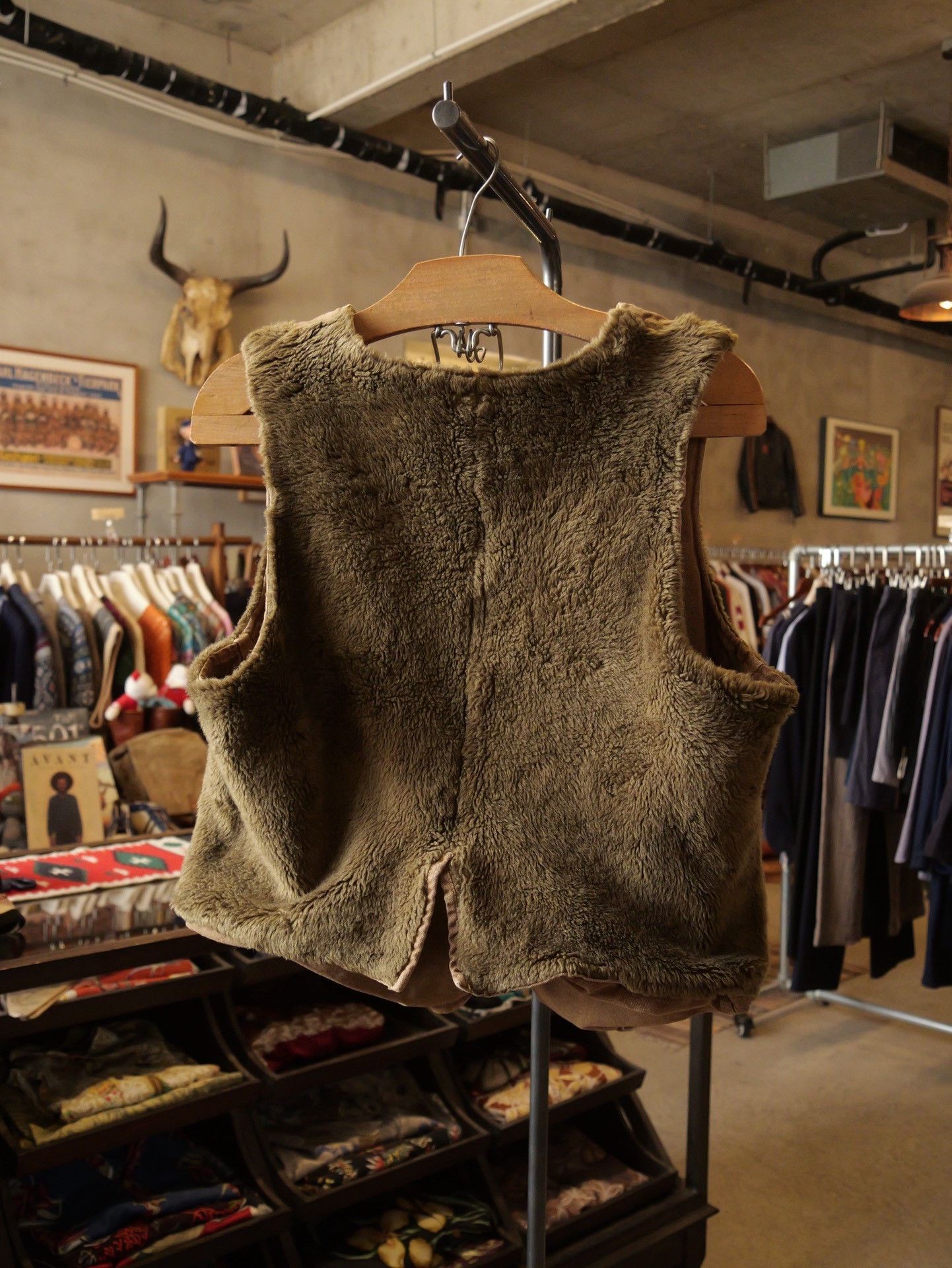 Kapital Kapital Reversible Shearling Vest Size US S / EU 44-46 / 1 - 8 Thumbnail