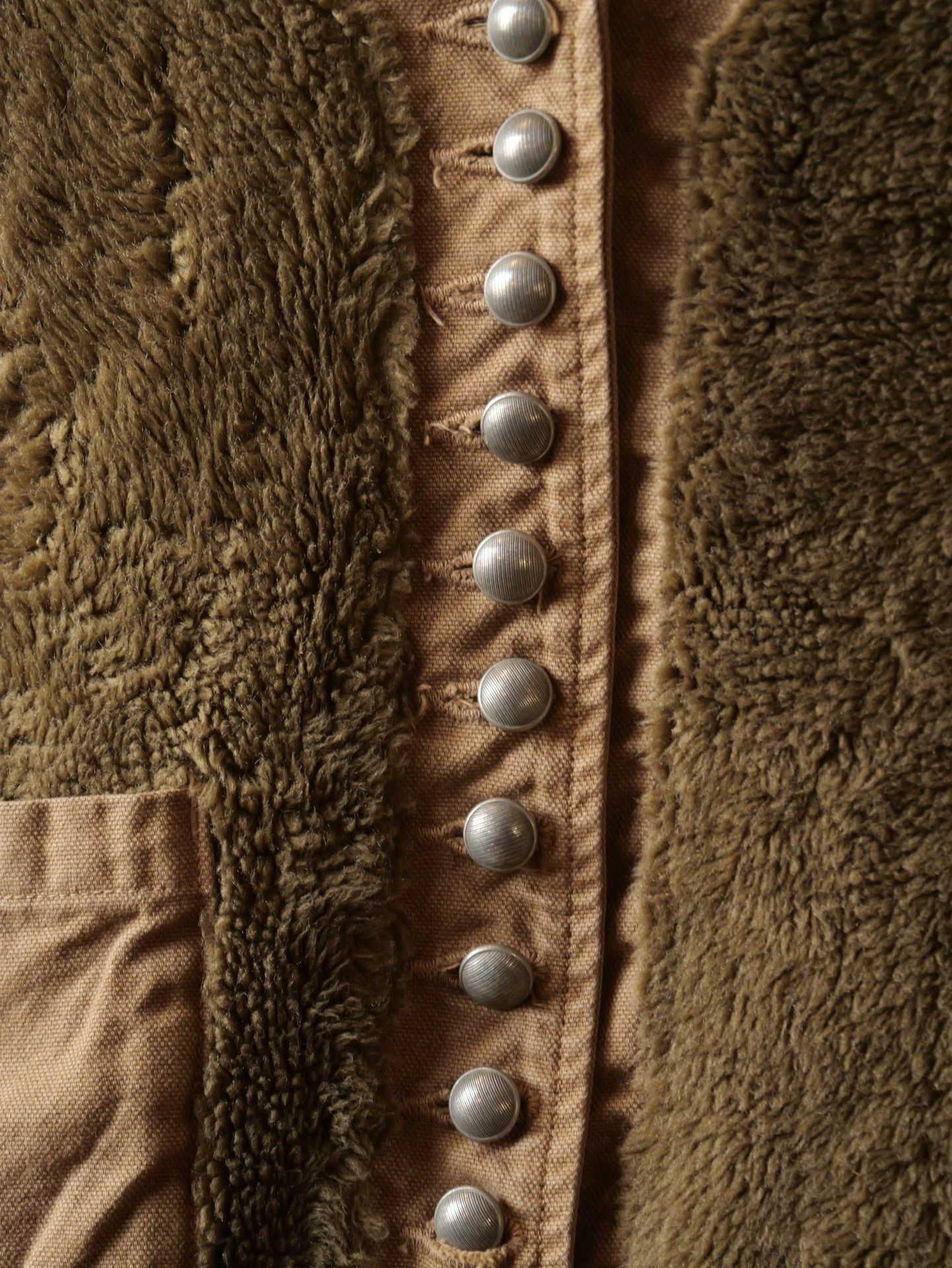 Kapital Kapital Reversible Shearling Vest Size US S / EU 44-46 / 1 - 7 Thumbnail
