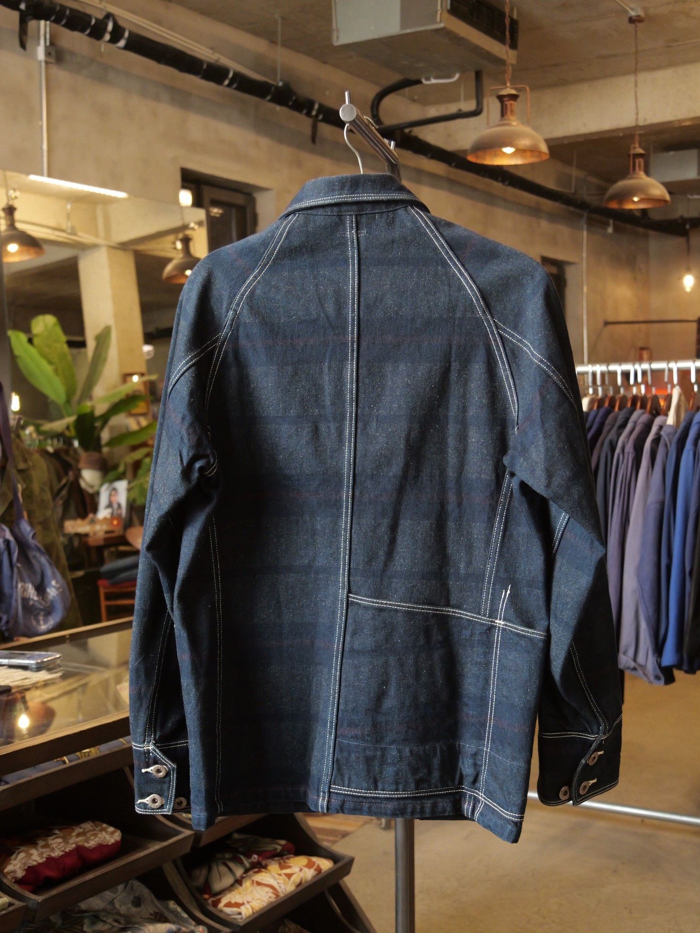 Kapital Kapital Pinstripe Denim Work Jacket Size US S / EU 44-46 / 1 - 6 Thumbnail