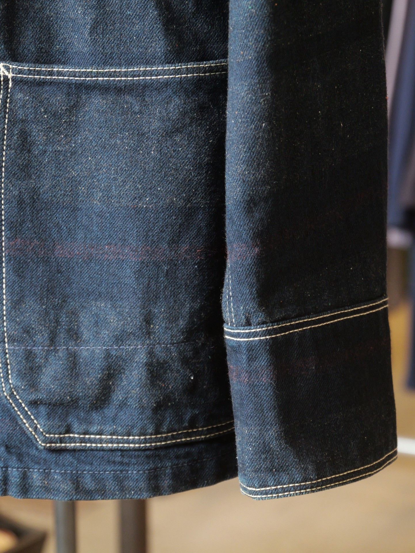 Kapital Kapital Pinstripe Denim Work Jacket Size US S / EU 44-46 / 1 - 5 Thumbnail