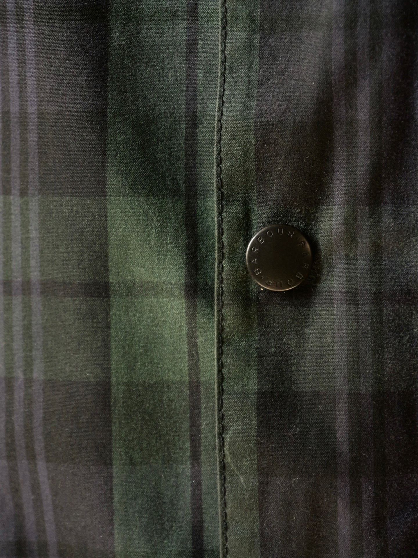 Barbour Barbour Three Crown Check Waxed Jacket Size US M / EU 48-50 / 2 - 4 Thumbnail