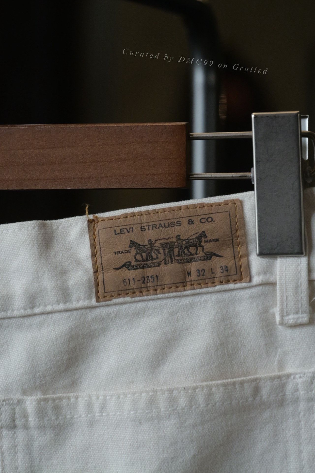 Levi's Levi's 1970s Beige 611 Deck Pants Size US 32 / EU 48 - 4 Thumbnail