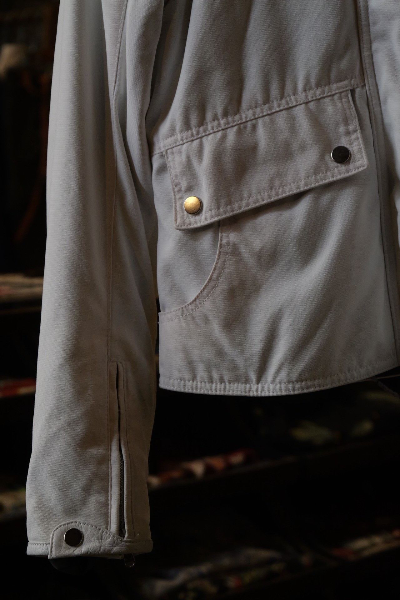 Belstaff Belstaff White Cycling Short Jacket Size US S / EU 44-46 / 1 - 3 Thumbnail
