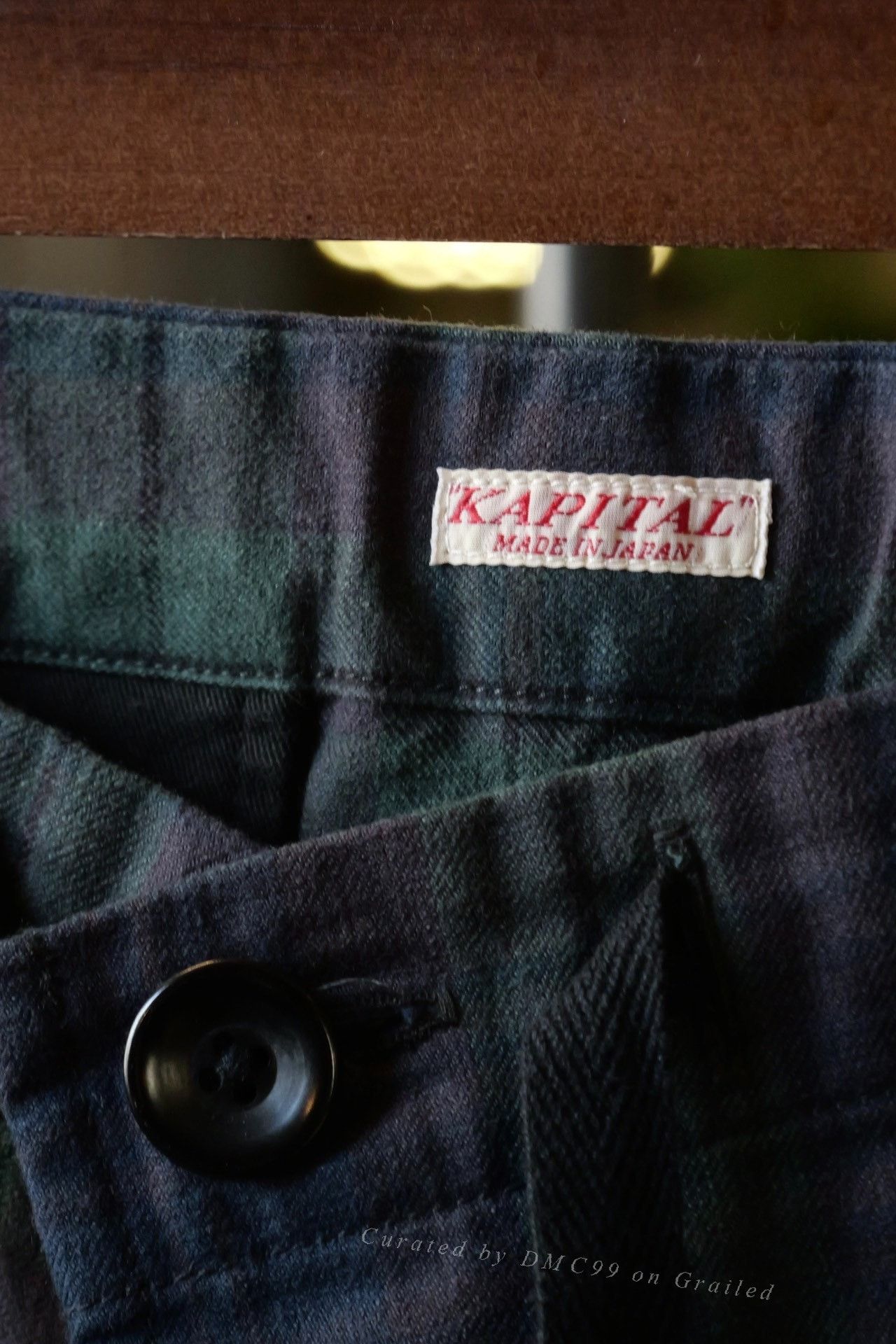Kapital Kapital Red Green Check Skirt Size 31" - 6 Thumbnail