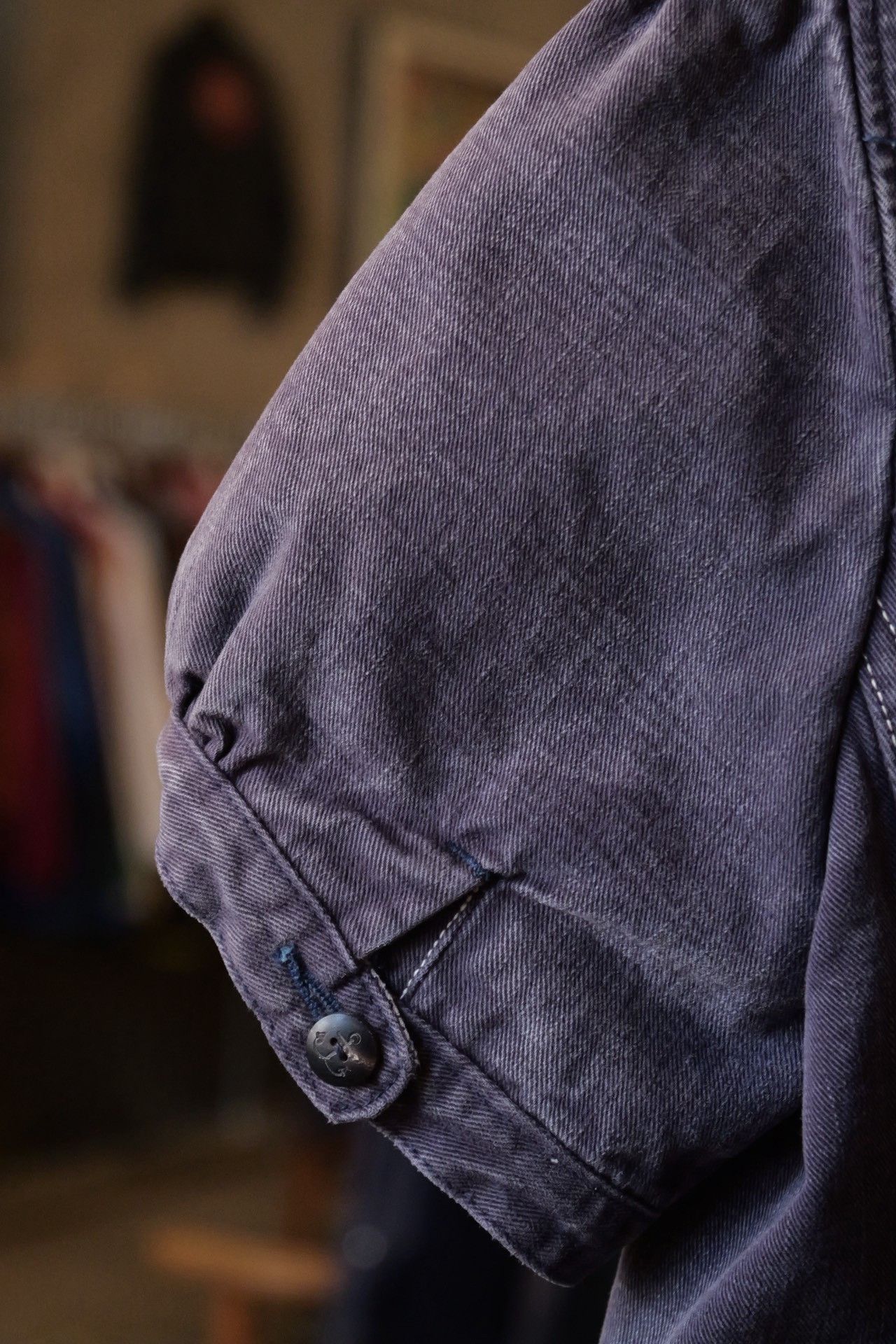 Kapital Kapital Double-Breasted Denim Short Jacket Size XS / US 0-2 / IT 36-38 - 7 Thumbnail