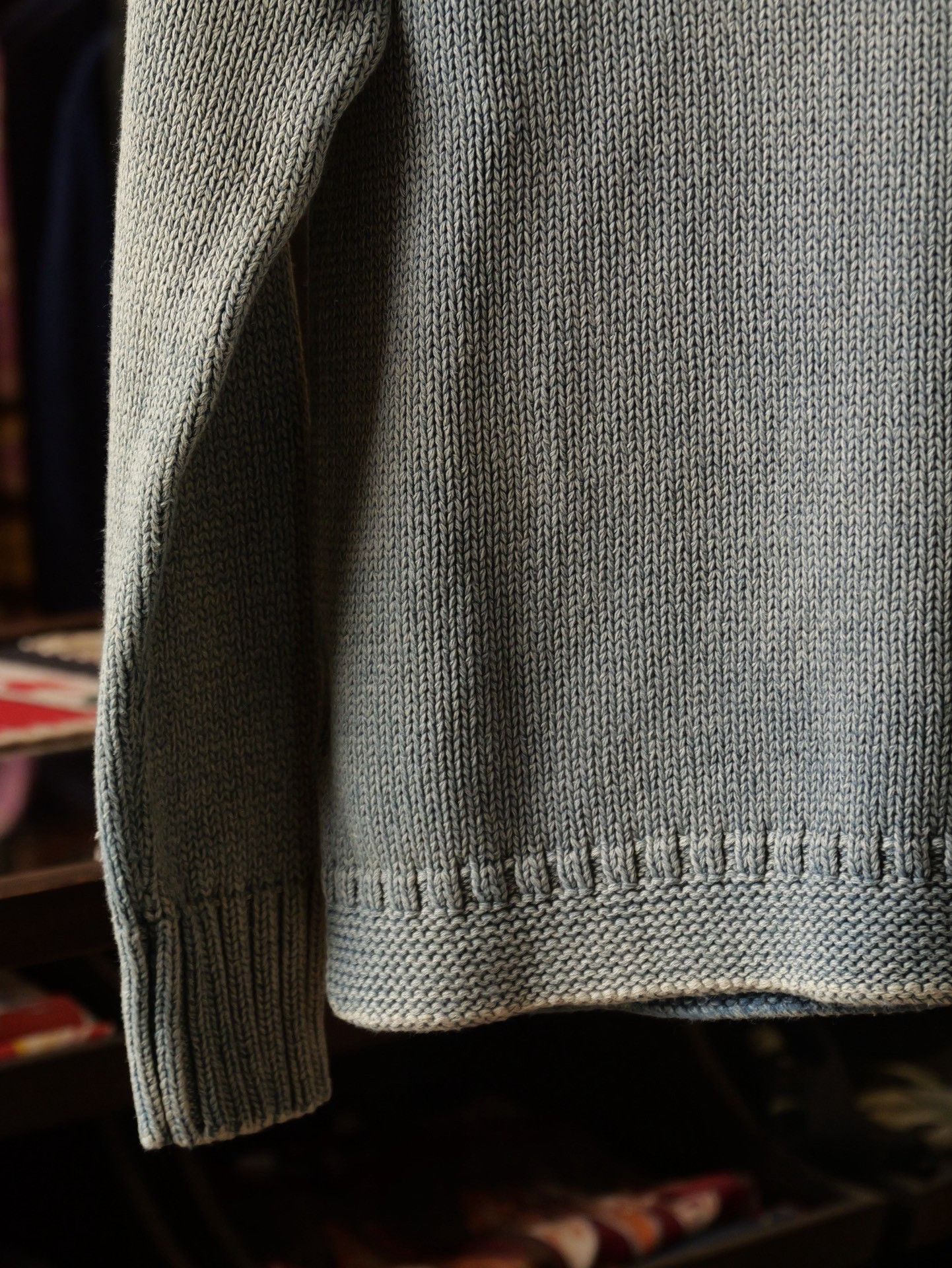 Denim & Supply Ralph Lauren Ralph Lauren Denim Supply Indigo Knit Pullover Size US S / EU 44-46 / 1 - 6 Thumbnail