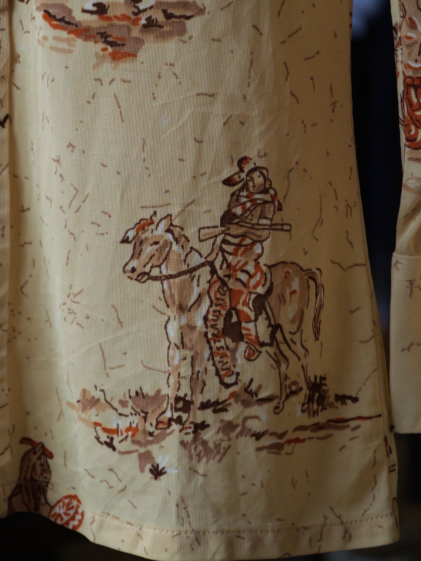 Levi's Vintage Clothing Levi's 70s Men's Native Print Shirt Size US M / EU 48-50 / 2 - 4 Thumbnail