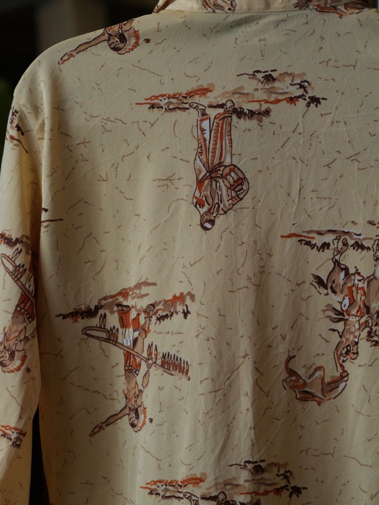 Levi's Vintage Clothing Levi's 70s Men's Native Print Shirt Size US M / EU 48-50 / 2 - 6 Thumbnail
