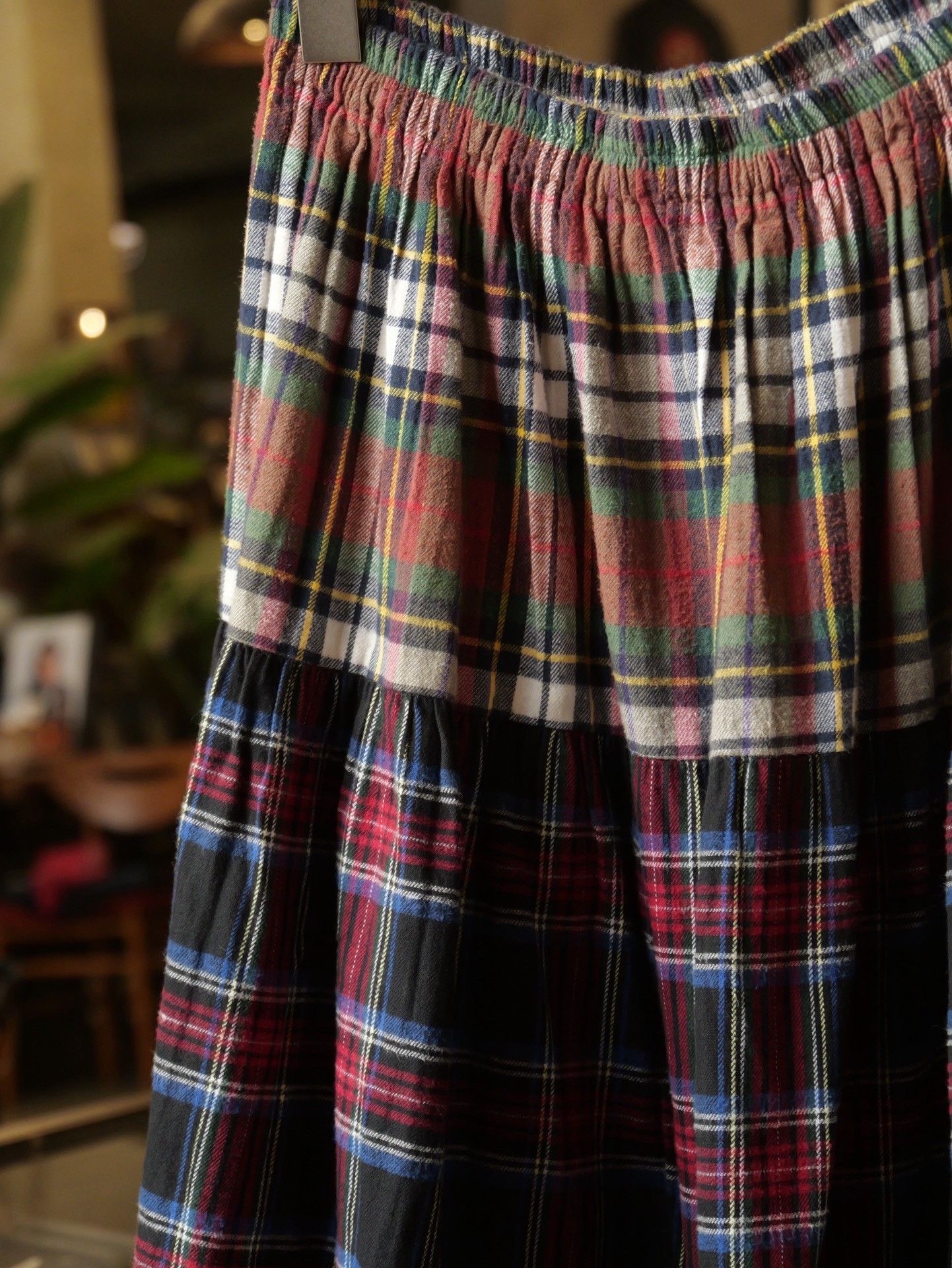 Rockmount Ranch Wear Rockmount Plaid Patchwork Skirt Size 30" / US 8 / IT 44 - 4 Thumbnail