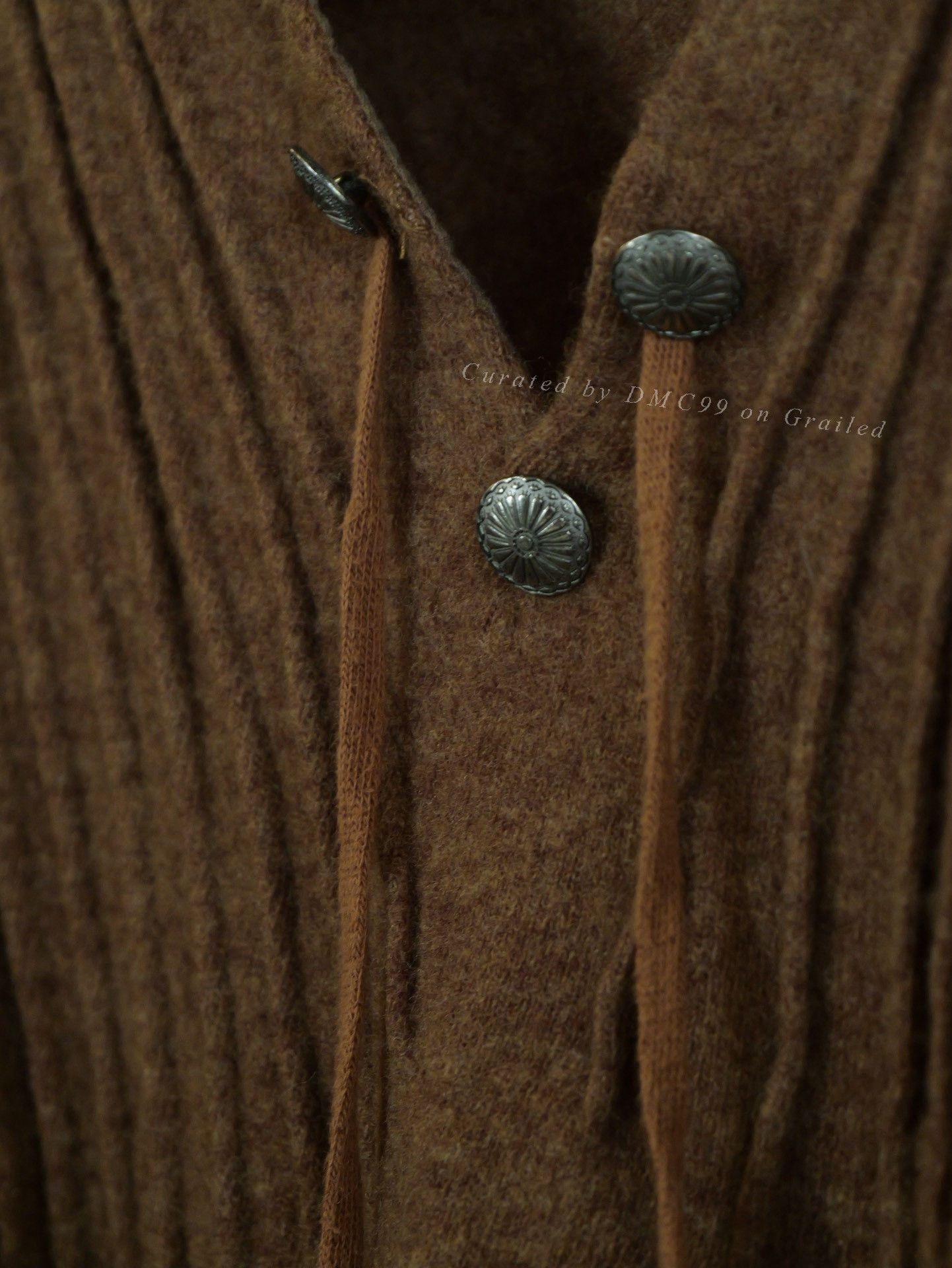 Kapital Kapital Cambridge Button V-neck Top Size XS / US 0-2 / IT 36-38 - 4 Thumbnail