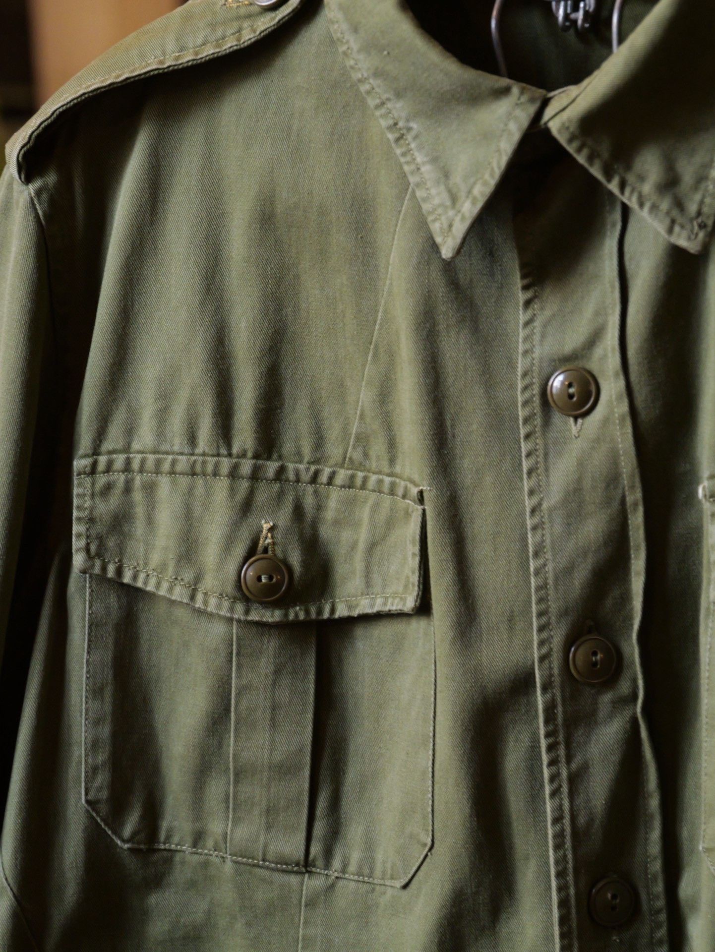 Vintage Vintage 1950s-60s Canadian Military Bush Jacket Size US M / EU 48-50 / 2 - 5 Thumbnail